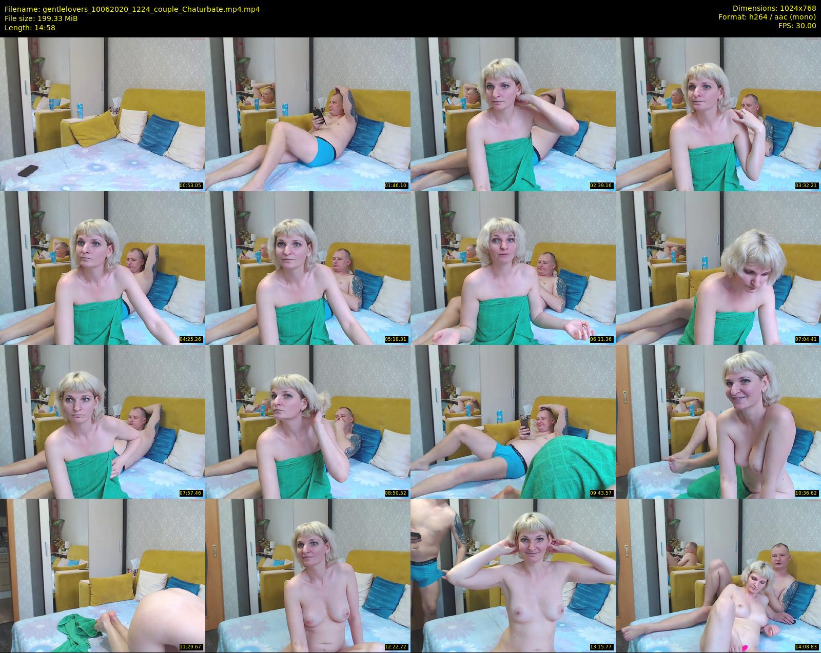 gentlelovers — 15 minute Chaturbate couple cam show recording, 720p, Jun 10, 2020