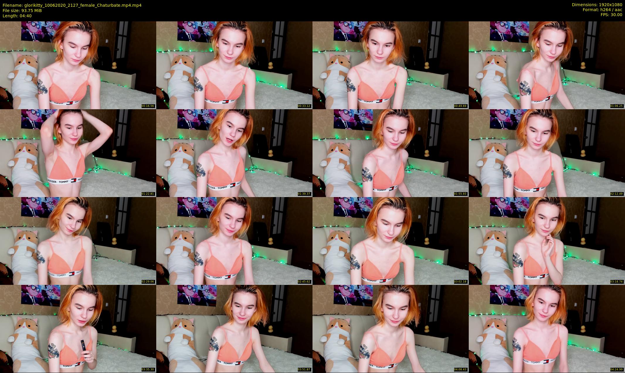 glorikitty — 5 minute Chaturbate female cam show recording, 1080p, Jun 10, 2020