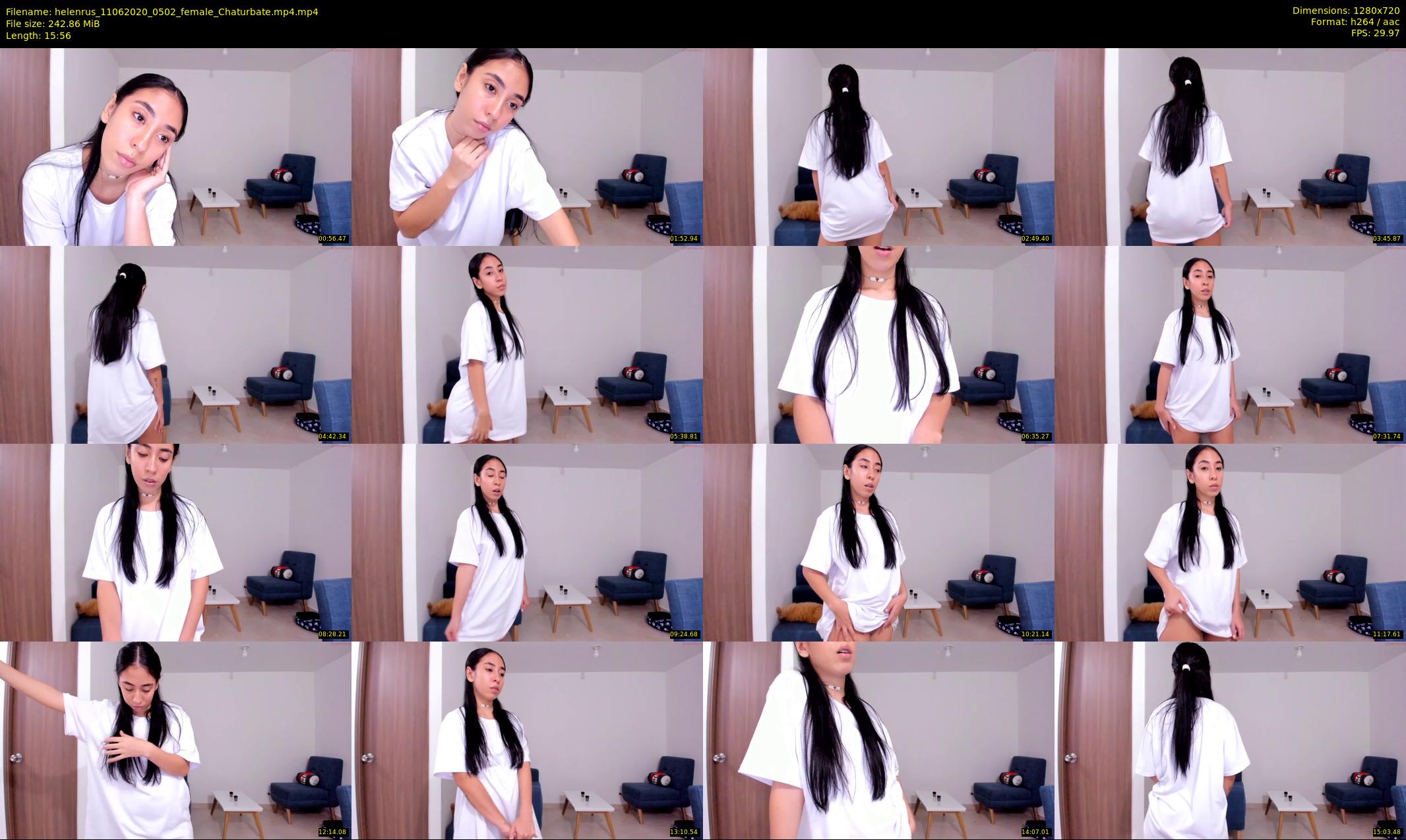 helenrus — 16 minute Chaturbate female cam show recording, 720p, Jun 11, 2020