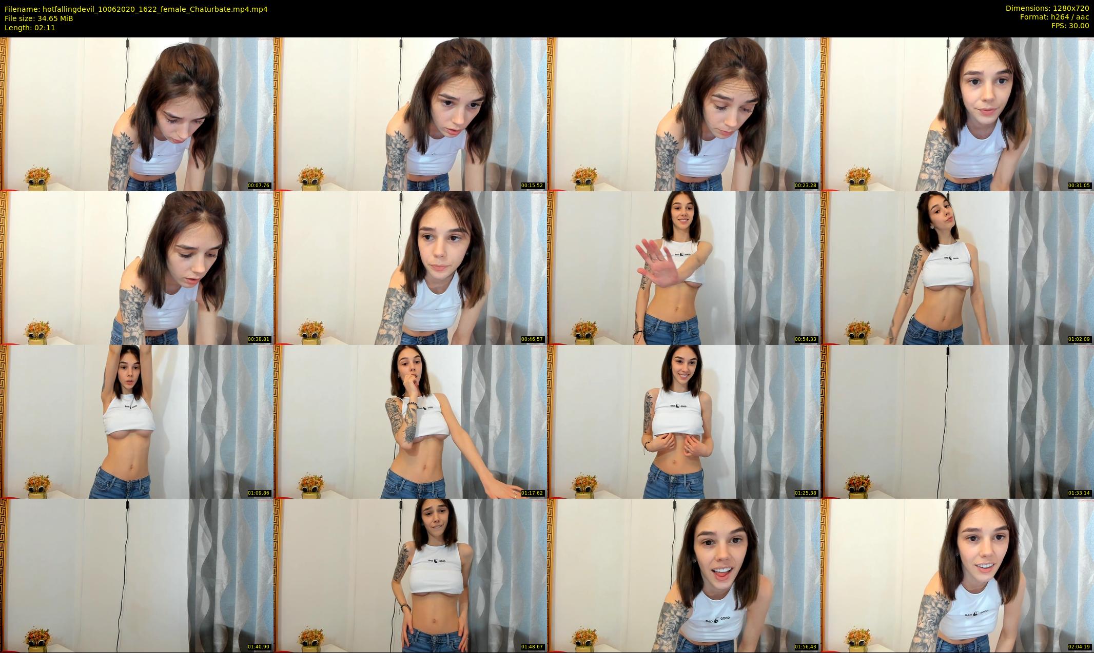 hotfallingdevil — 3 minute Chaturbate female cam show recording, 720p, Jun 10, 2020