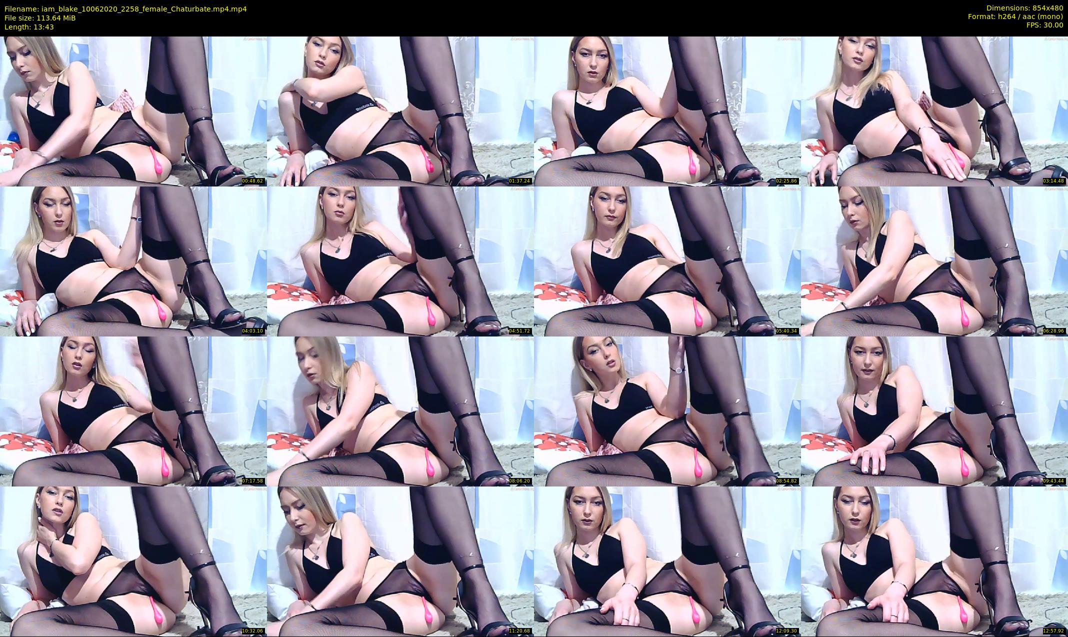 iam_blake — 14 minute Chaturbate female cam show recording, 480p, Jun 10, 2020