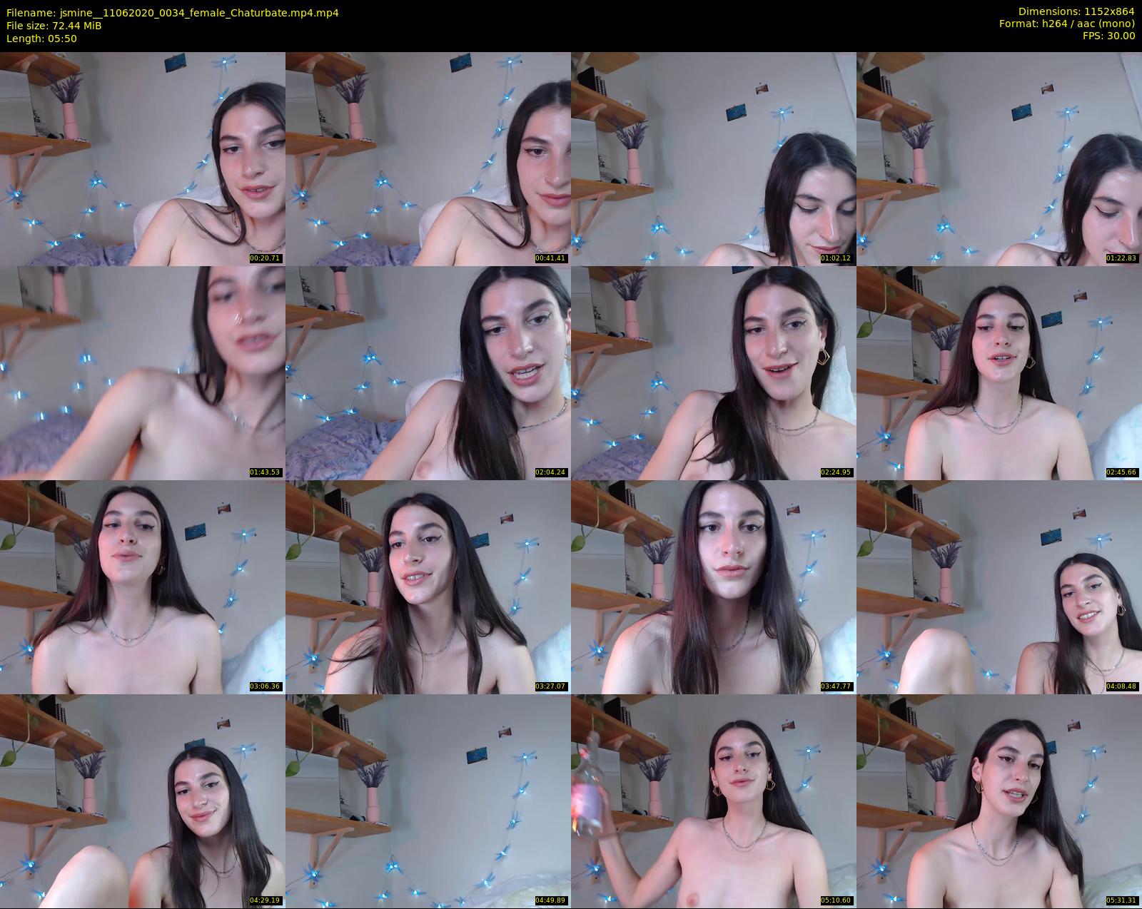 jsmine_ — 6 minute Chaturbate female cam show recording, 720p, Jun 11, 2020