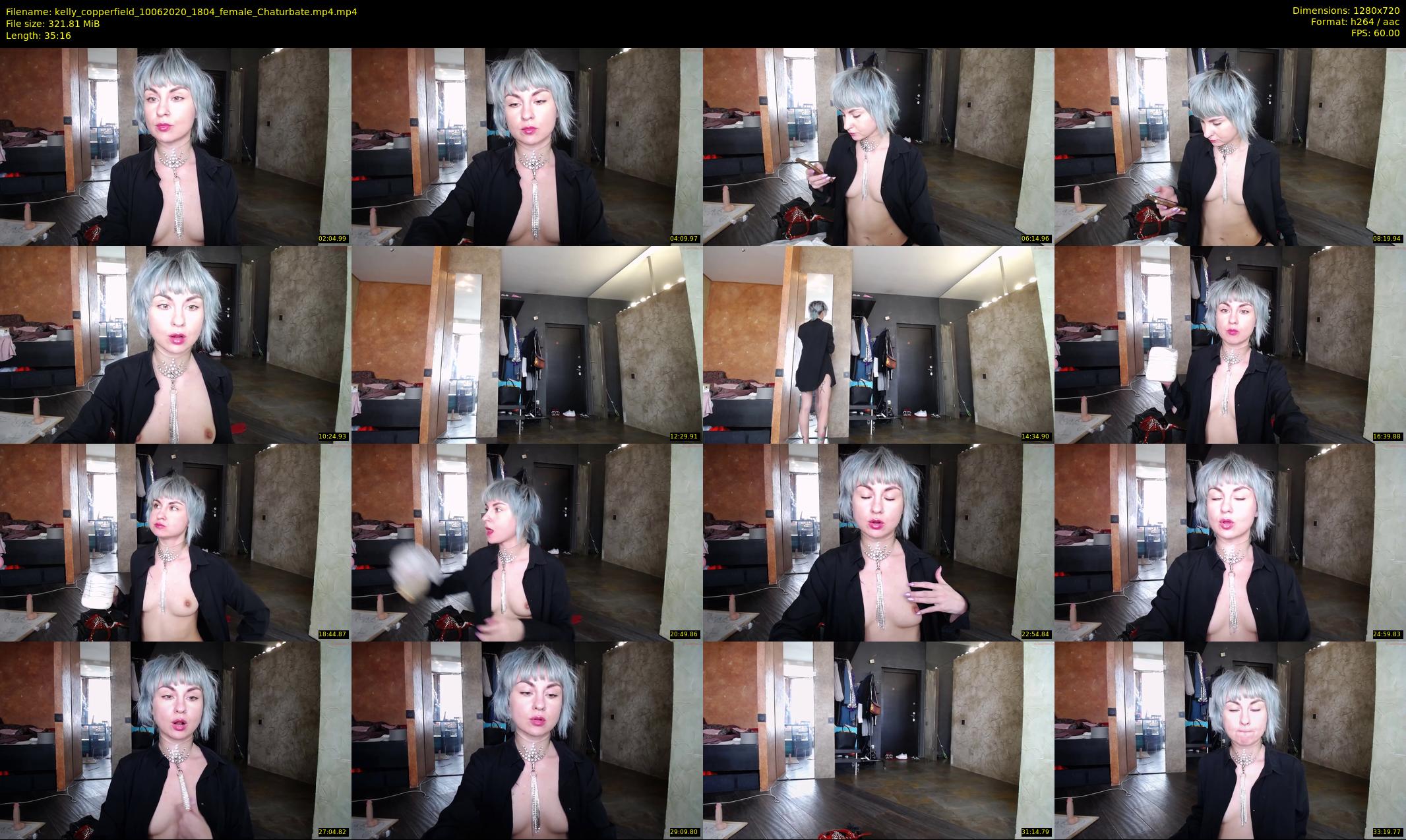 kelly_copperfield — 36 minute Chaturbate female cam show recording, 720p, Jun 10, 2020