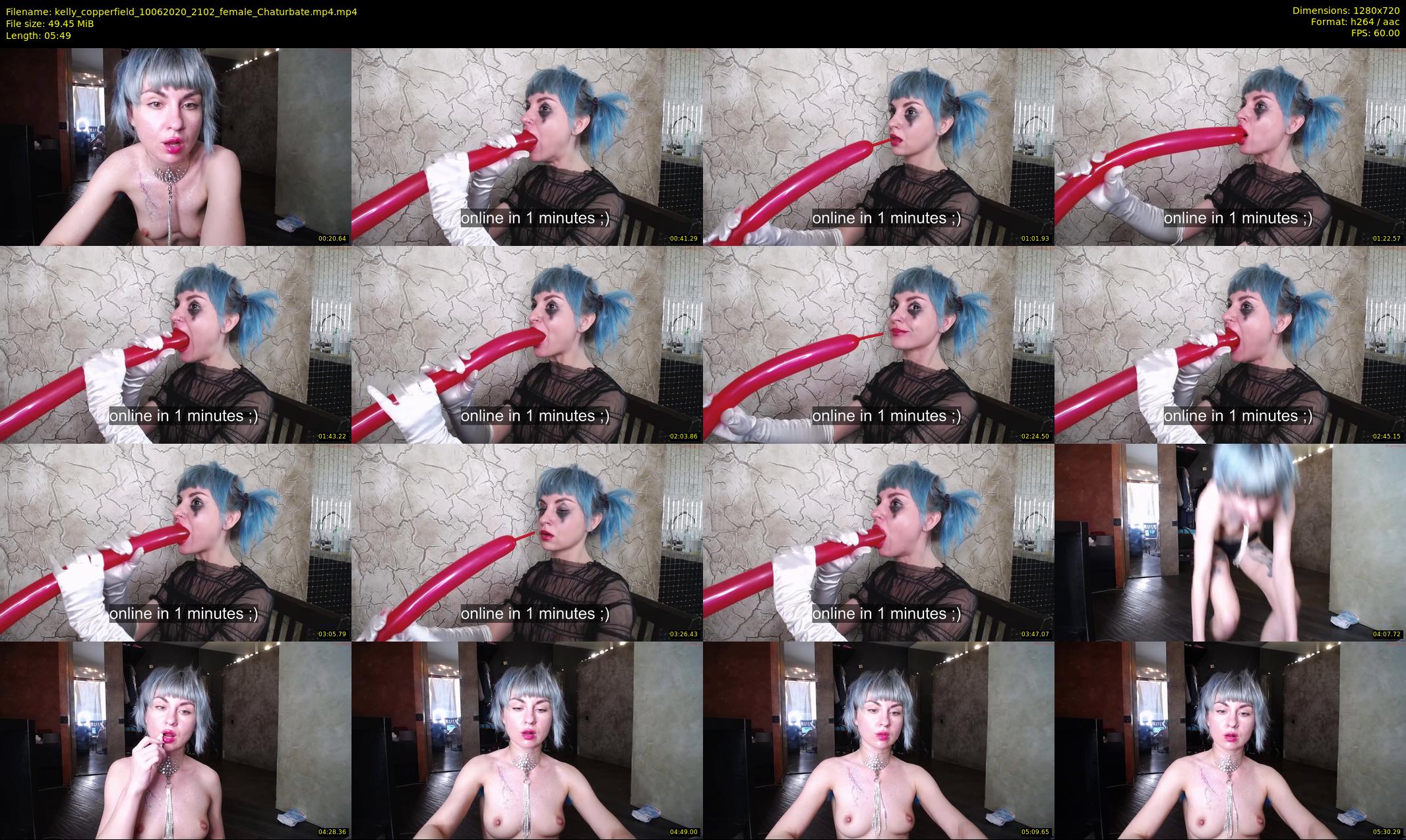 kelly_copperfield — 6 minute Chaturbate female cam show recording, 720p, Jun 10, 2020
