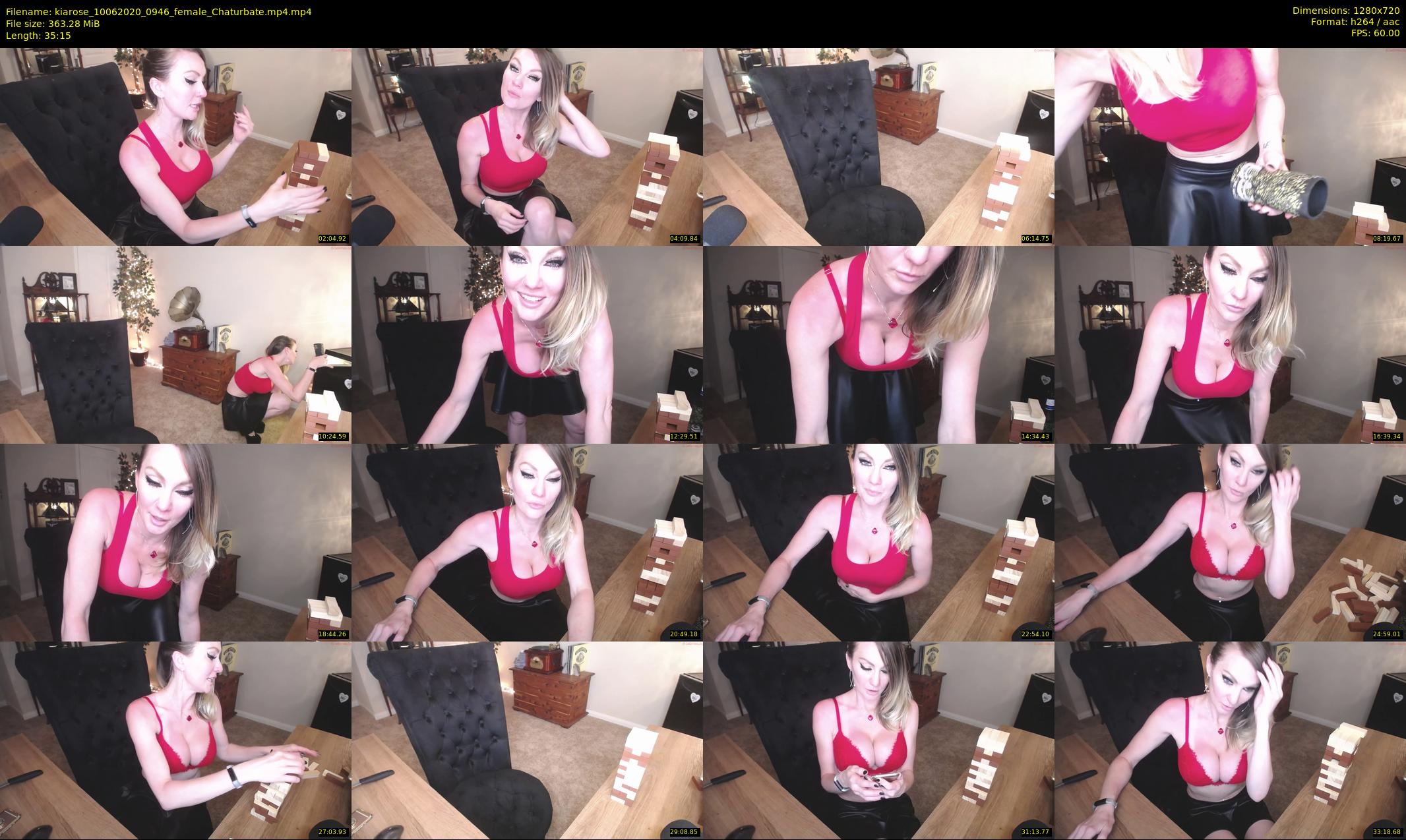kiarose — 36 minute Chaturbate female cam show recording, 720p, Jun 10, 2020