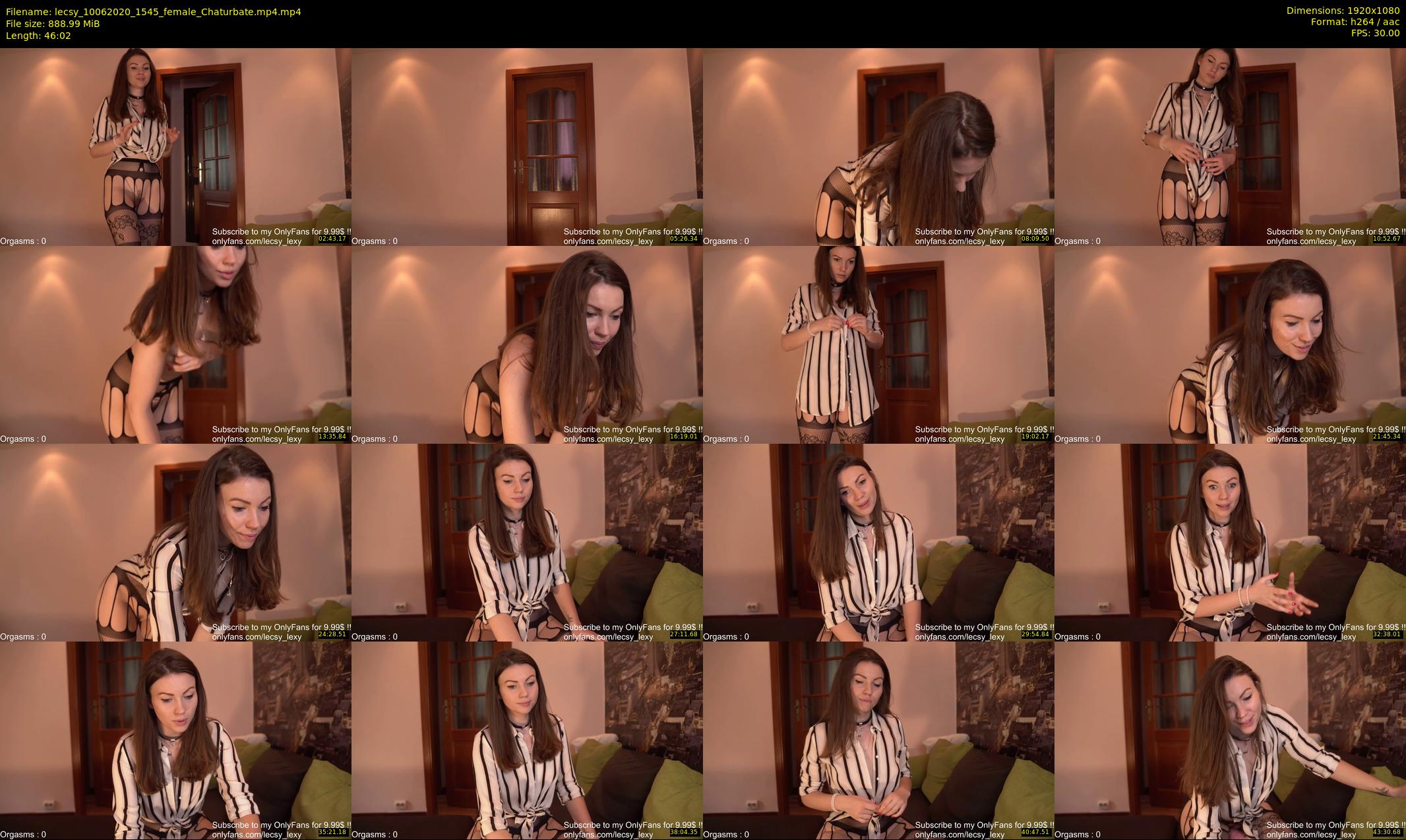 lecsy — 47 minute Chaturbate female cam show recording, 1080p, Jun 10, 2020