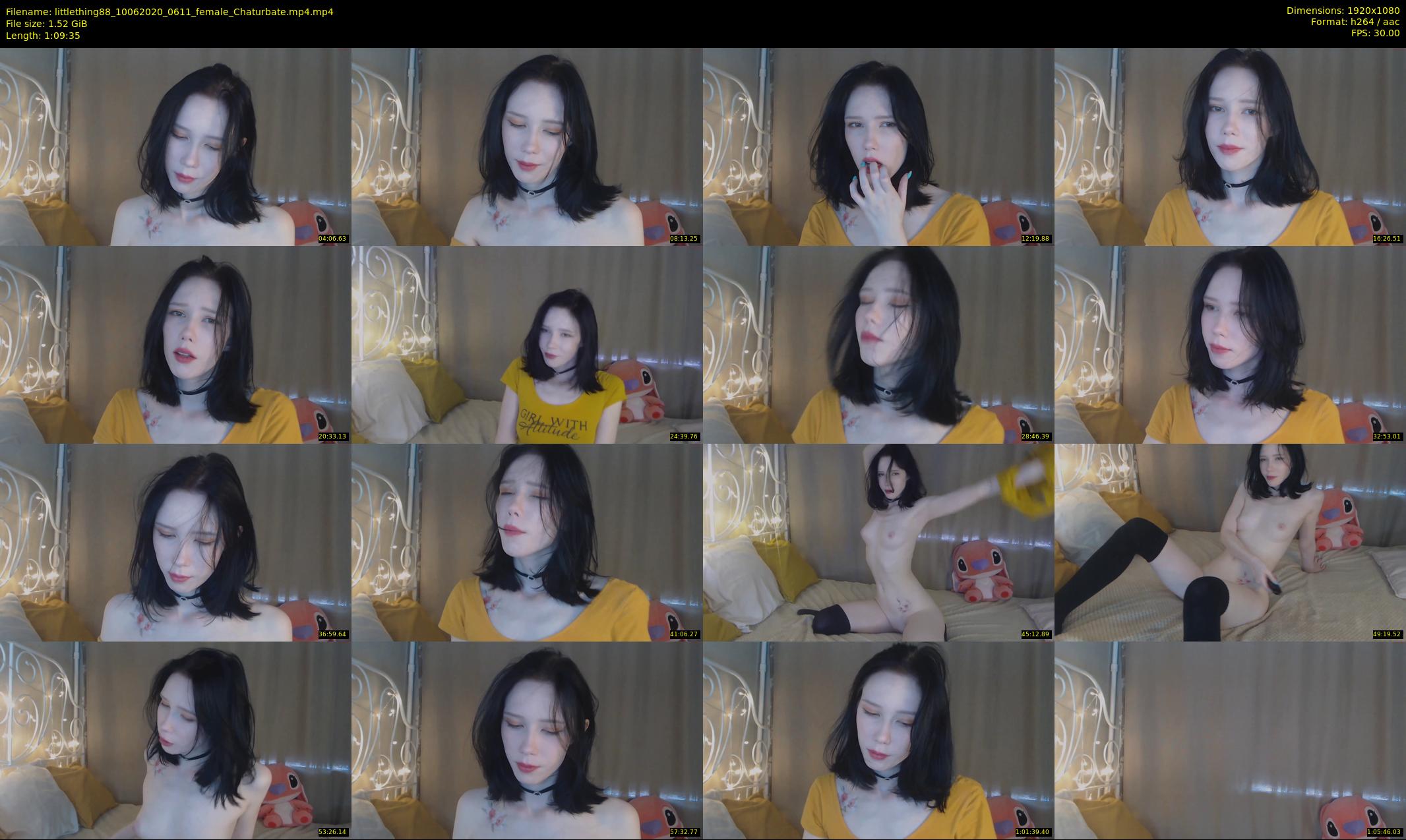 littlething88 — 70 minute Chaturbate female cam show recording, 1080p, Jun 10, 2020