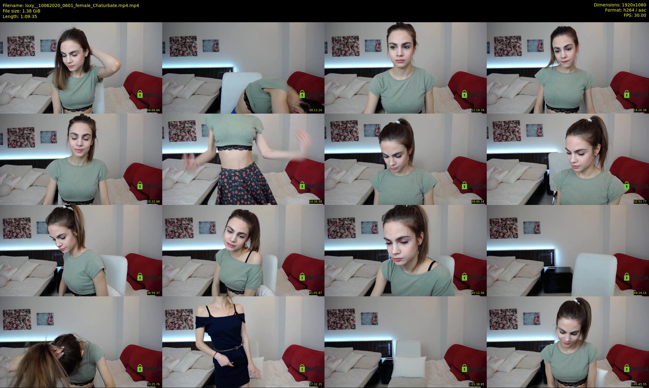 loxy_ — 70 minute Chaturbate female cam show recording, 1080p, Jun 10, 2020