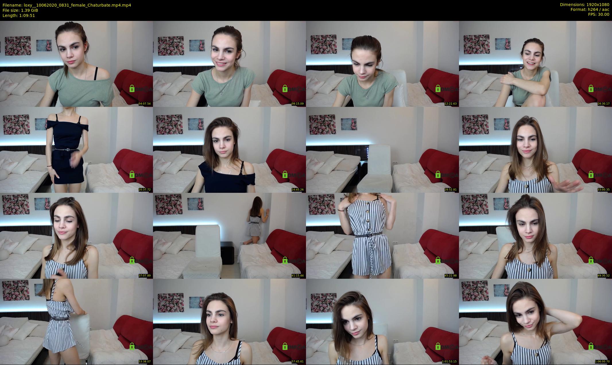 loxy_ — 70 minute Chaturbate female cam show recording, 1080p, Jun 10, 2020