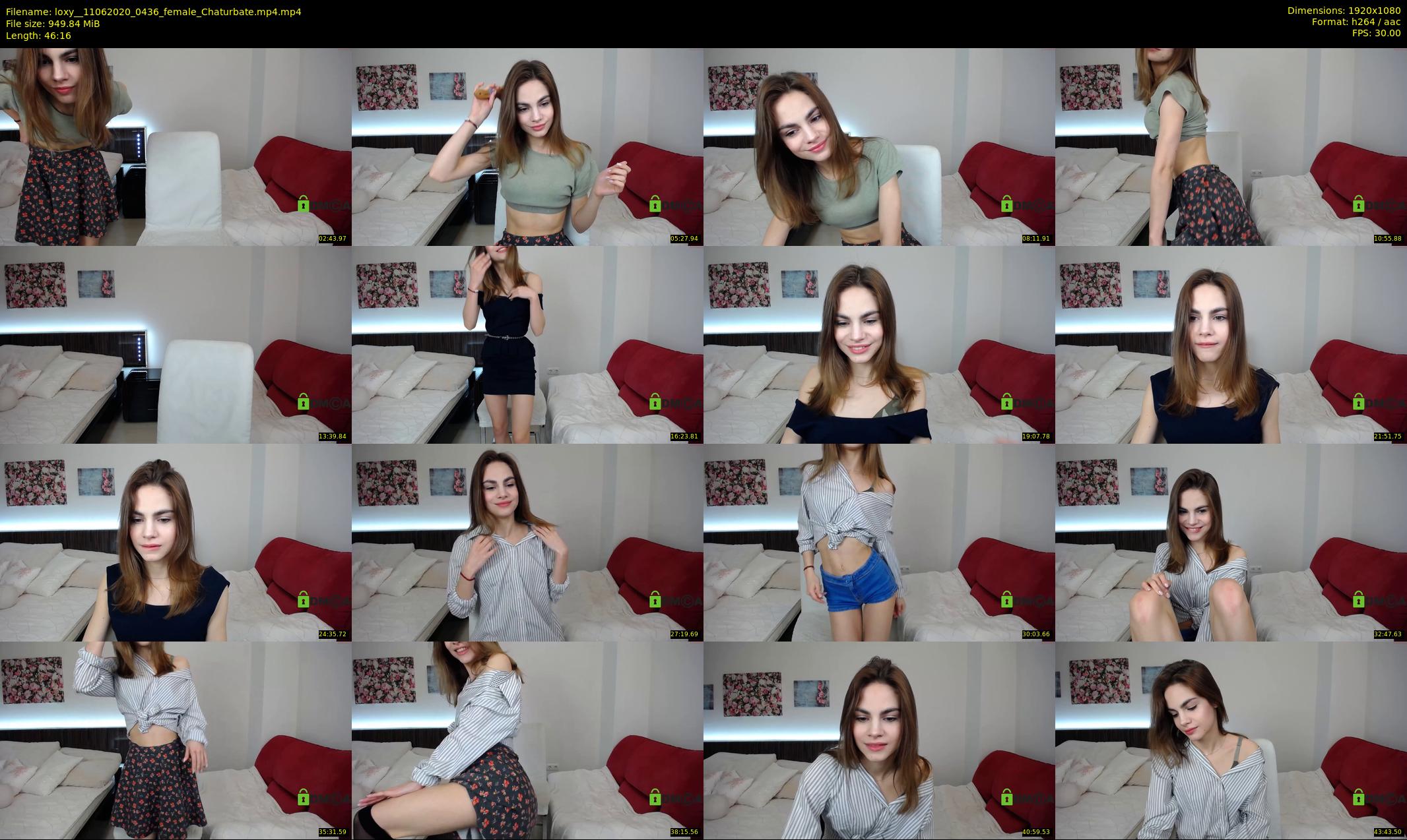 loxy_ — 47 minute Chaturbate female cam show recording, 1080p, Jun 11, 2020