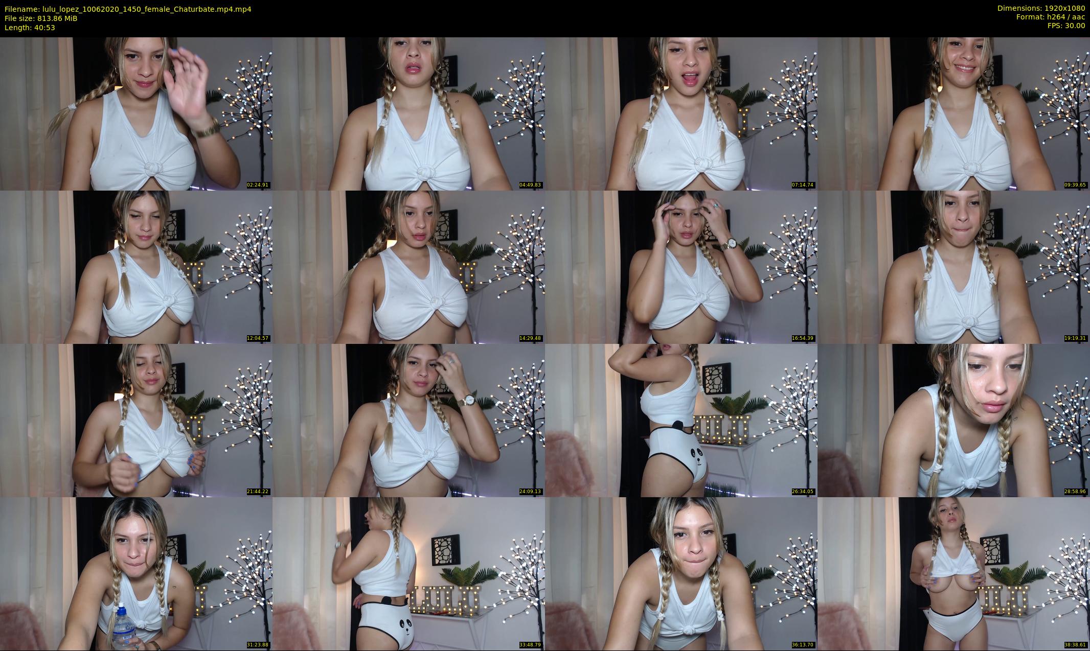 lulu_lopez — 41 minute Chaturbate female cam show recording, 1080p, Jun 10, 2020