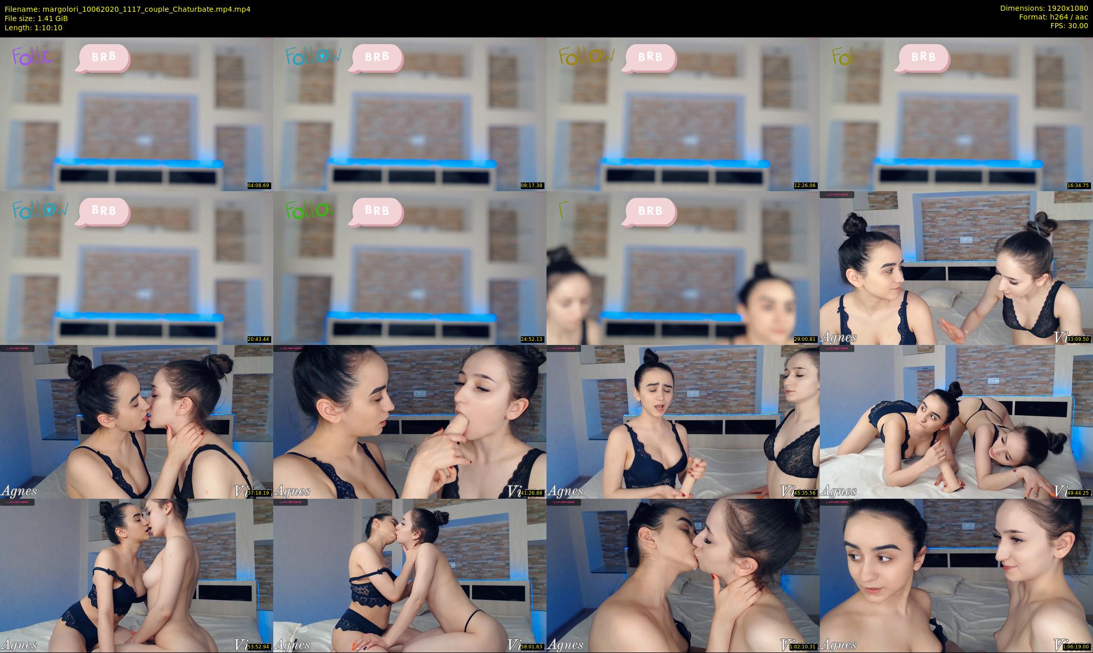 margolori — 71 minute Chaturbate couple cam show recording, 1080p, Jun 10, 2020