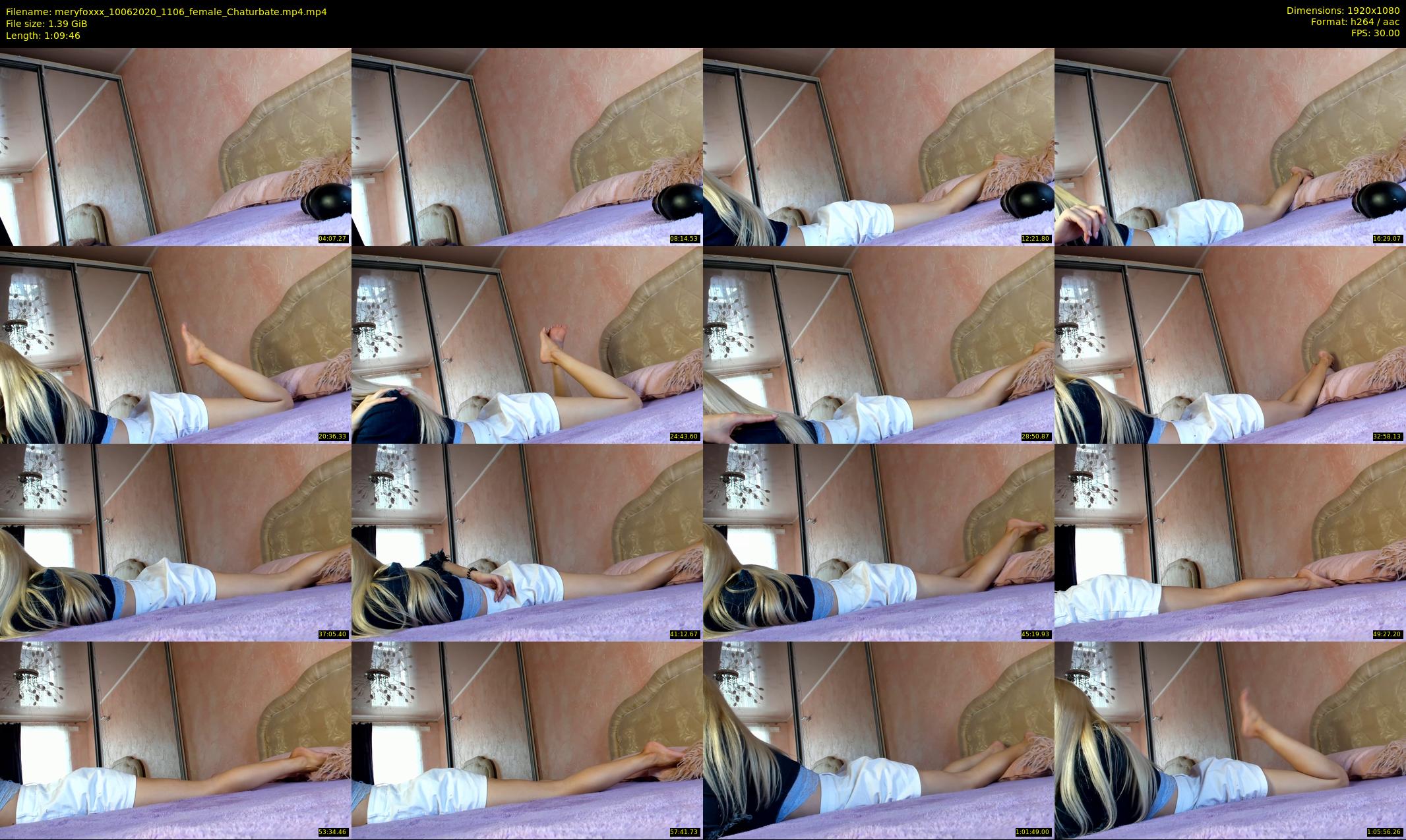 meryfoxxx — 70 minute Chaturbate female cam show recording, 1080p, Jun 10, 2020