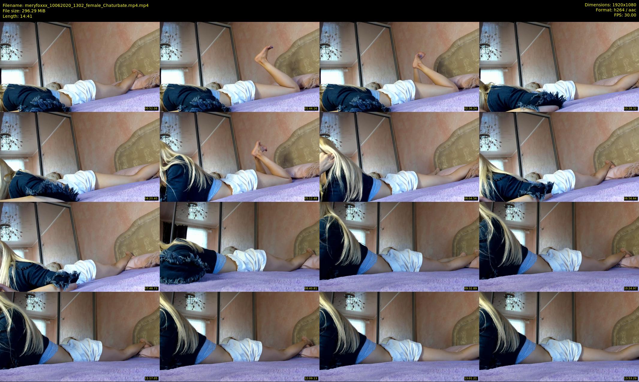 meryfoxxx — 15 minute Chaturbate female cam show recording, 1080p, Jun 10, 2020