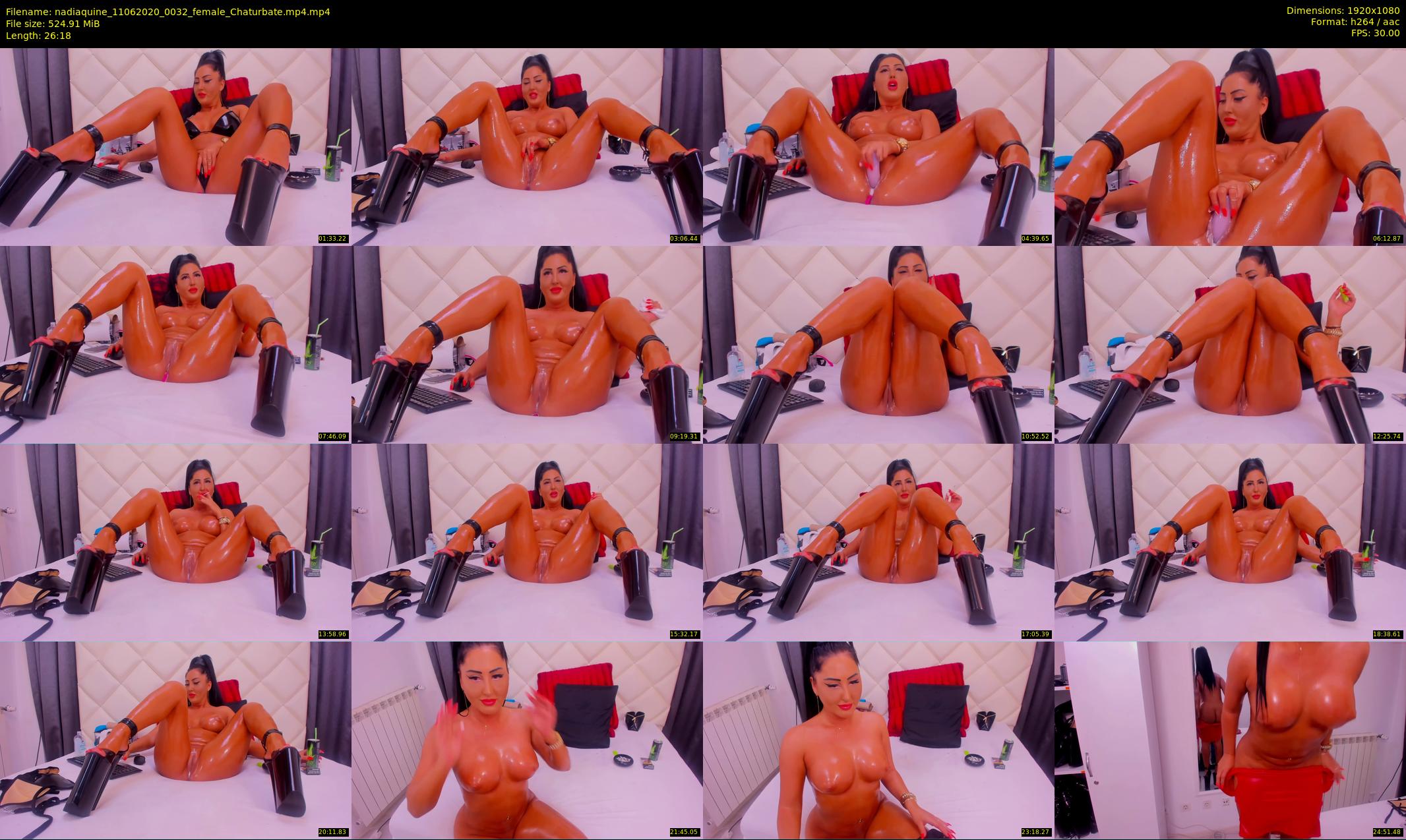 nadiaquine — 27 minute Chaturbate female cam show recording, 1080p, Jun 11, 2020