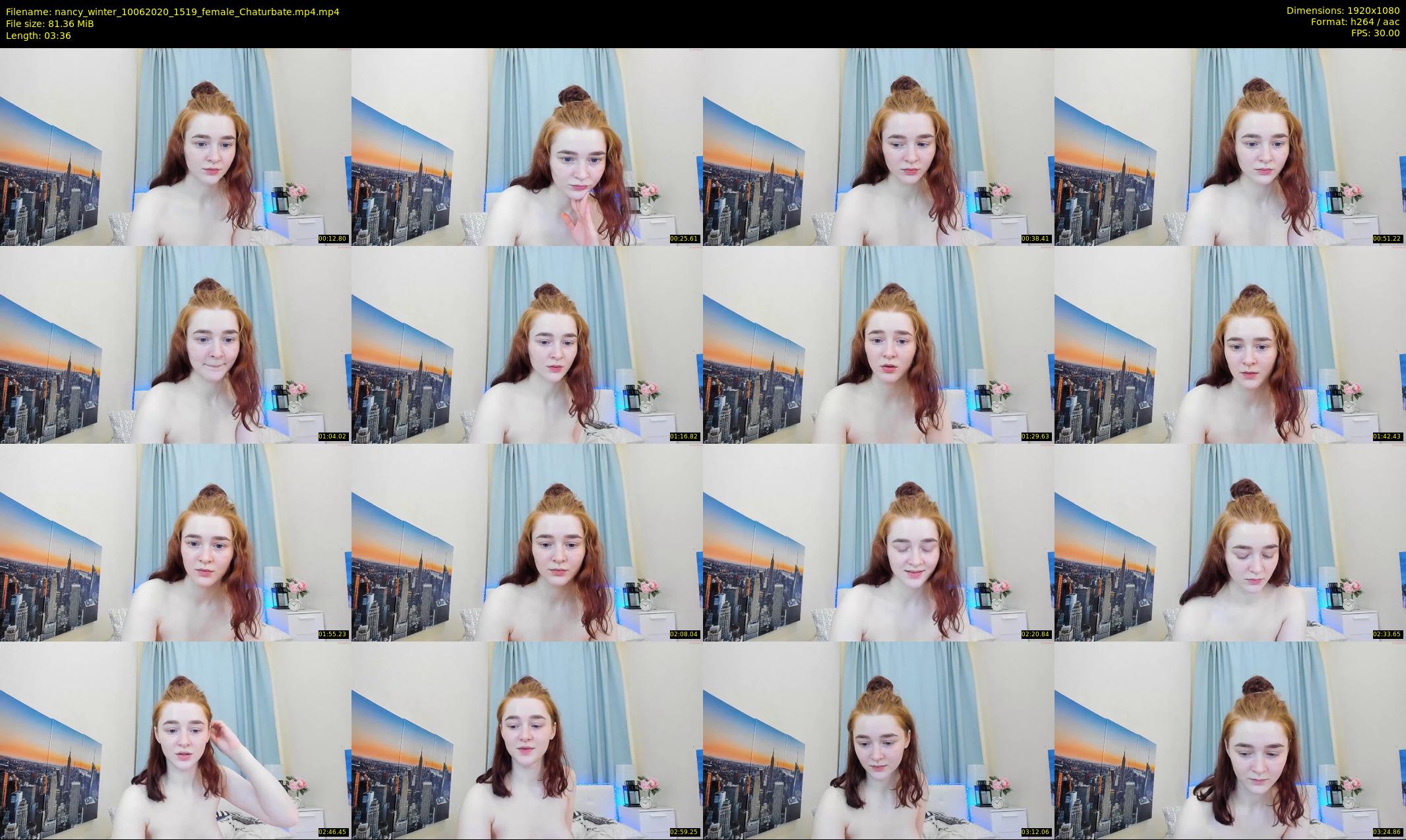 nancy_winter — 4 minute Chaturbate female cam show recording, 1080p, Jun 10, 2020