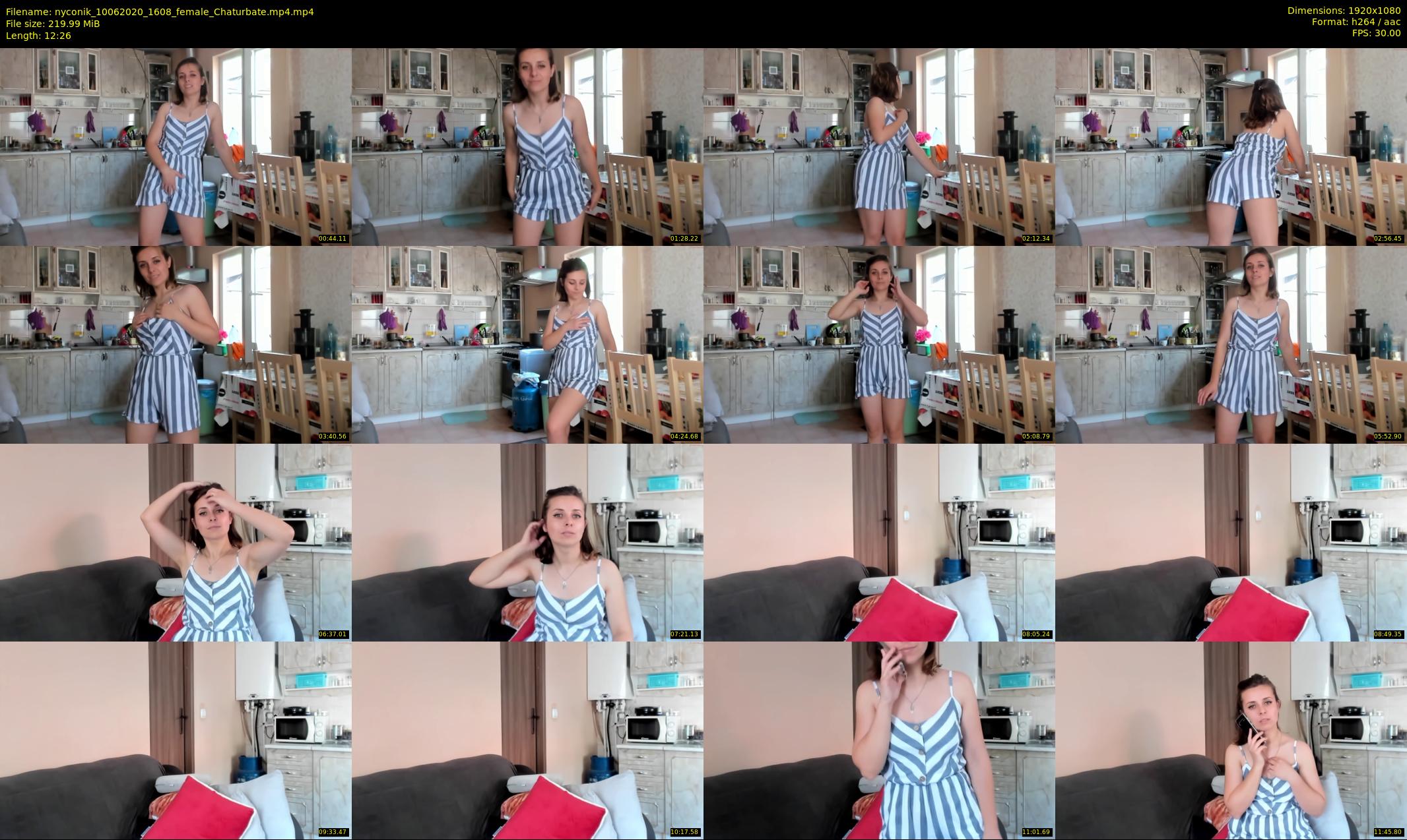 nyconik — 13 minute Chaturbate female cam show recording, 1080p, Jun 10, 2020