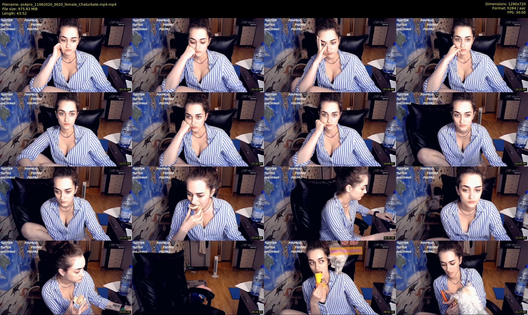 ps4pro — 44 minute Chaturbate female cam show recording, 720p, Jun 11, 2020