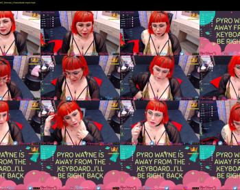 pyrowayne — 53 minute Chaturbate female cam show recording, 720p, Jun 11, 2020