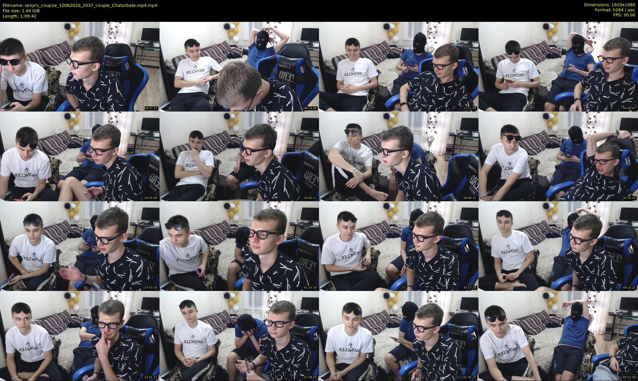 sexyru_coup1e — 70 minute Chaturbate couple cam show recording, 1080p, Jun 10, 2020