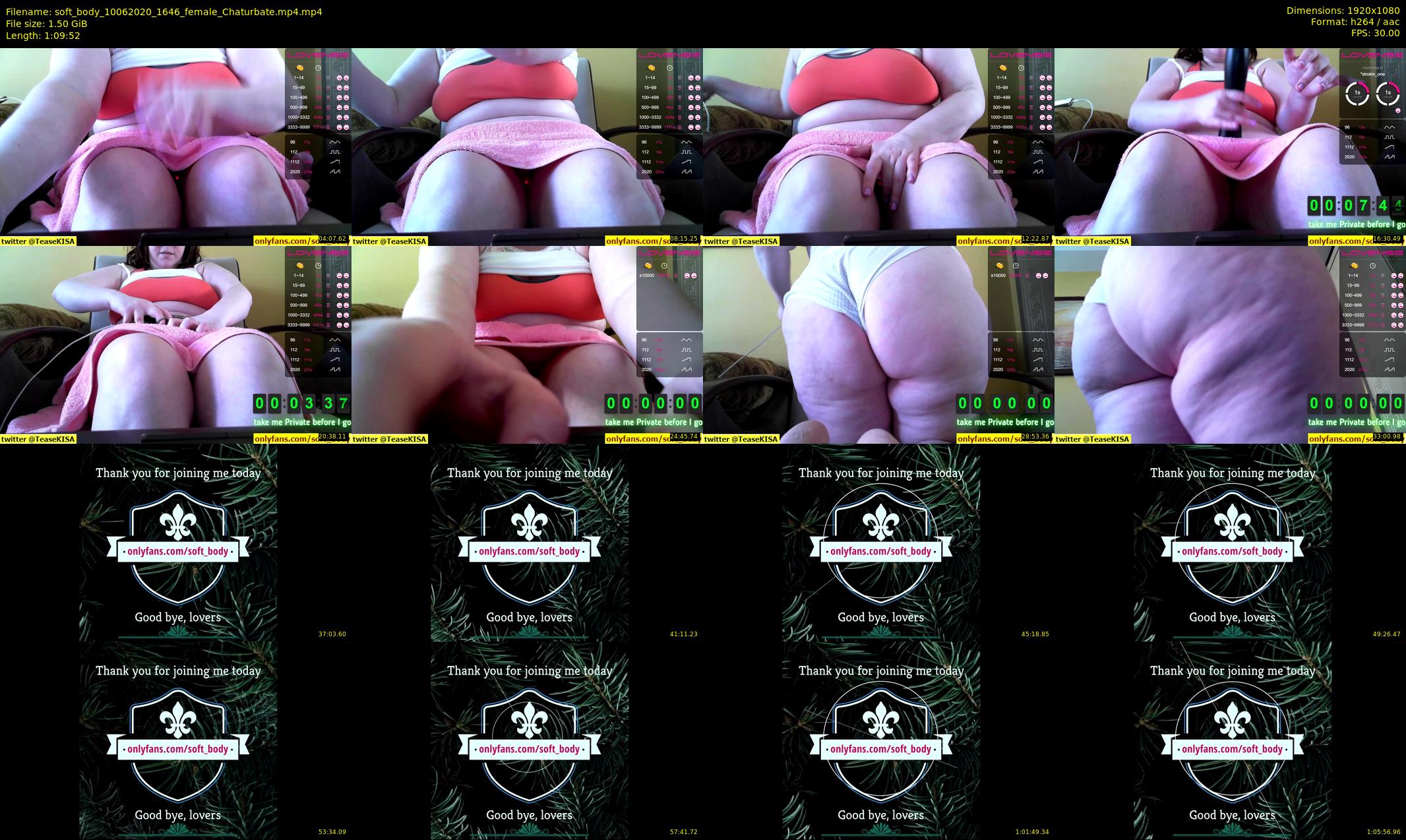 soft_body — 70 minute Chaturbate female cam show recording, 1080p, Jun 10, 2020