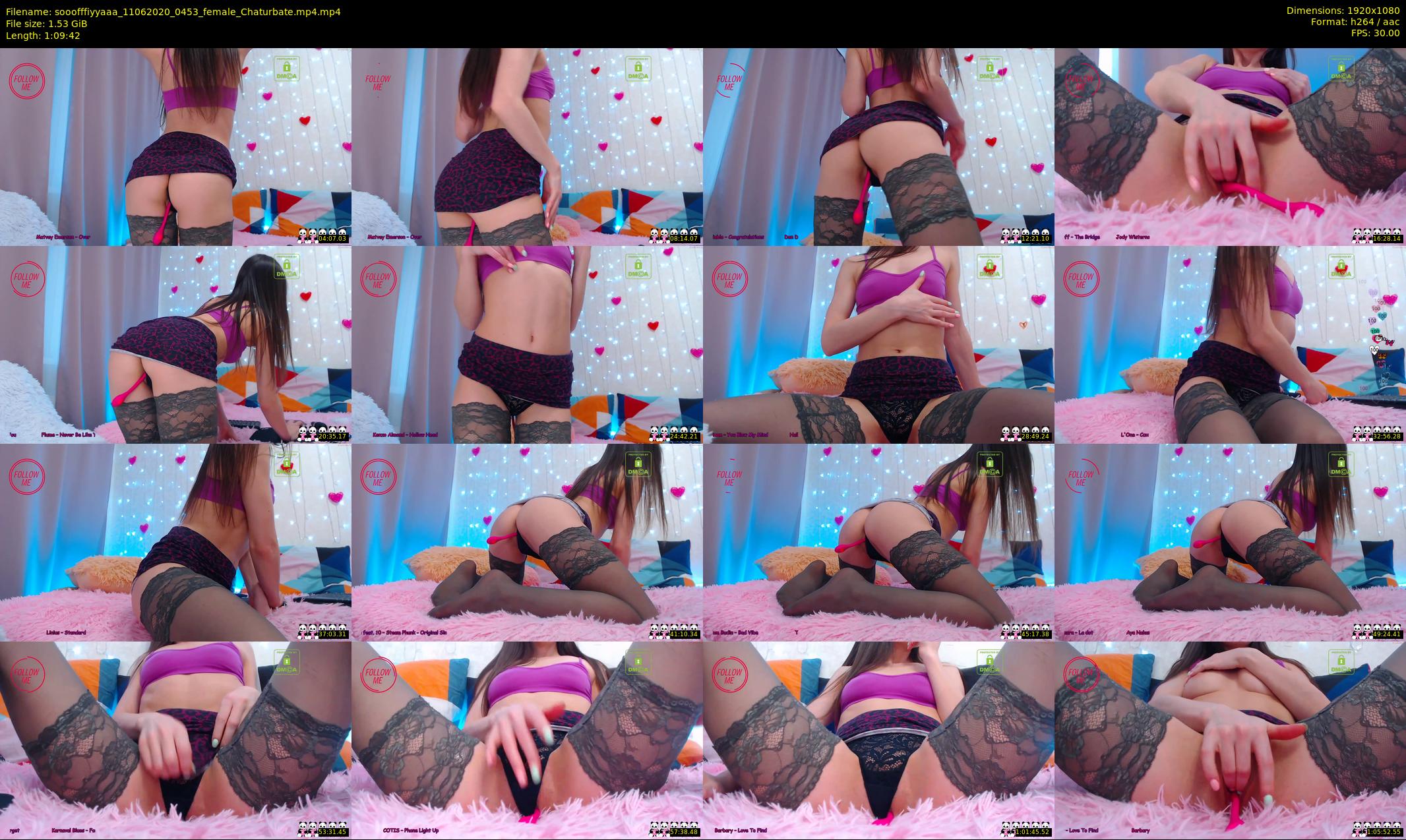sooofffiyyaaa — 70 minute Chaturbate female cam show recording, 1080p, Jun 11, 2020