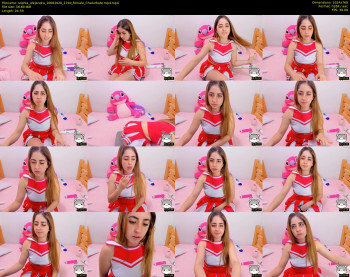 sophia_alejandra — 5 minute Chaturbate female cam show recording, 720p, Jun 10, 2020
