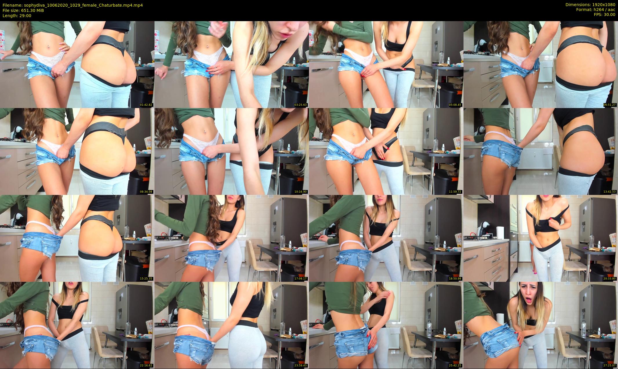 sophydiva — 29 minute Chaturbate female cam show recording, 1080p, Jun 10, 2020