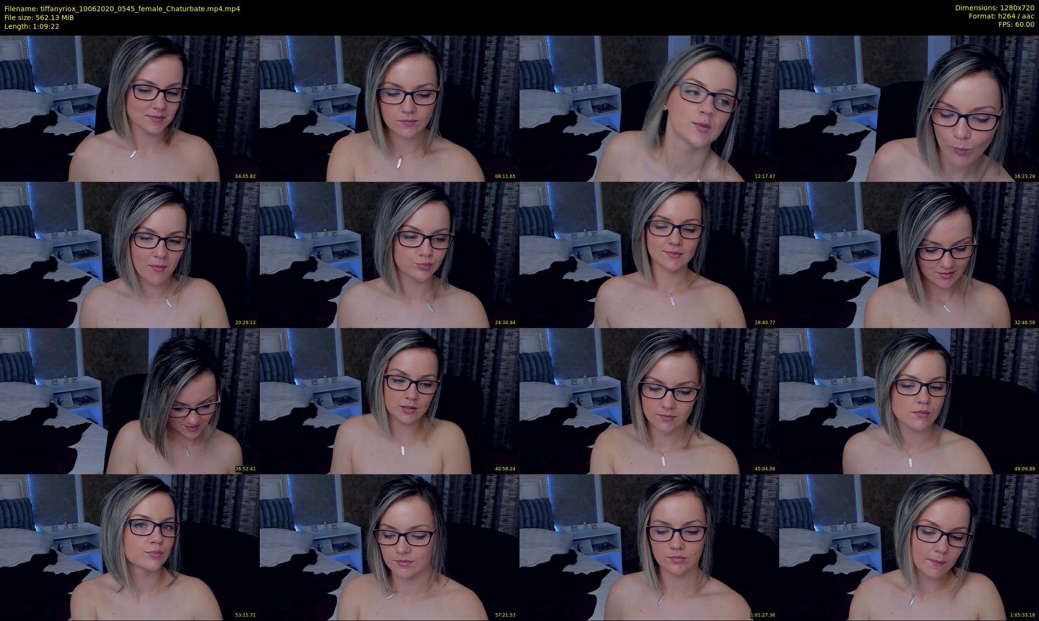 tiffanyriox — 70 minute Chaturbate female cam show recording, 720p, Jun 10, 2020