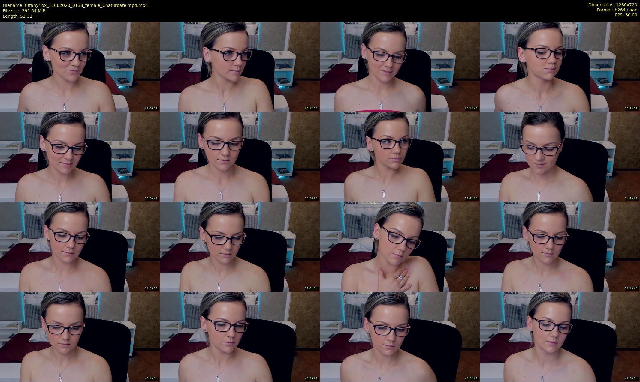 tiffanyriox — 53 minute Chaturbate female cam show recording, 720p, Jun 11, 2020