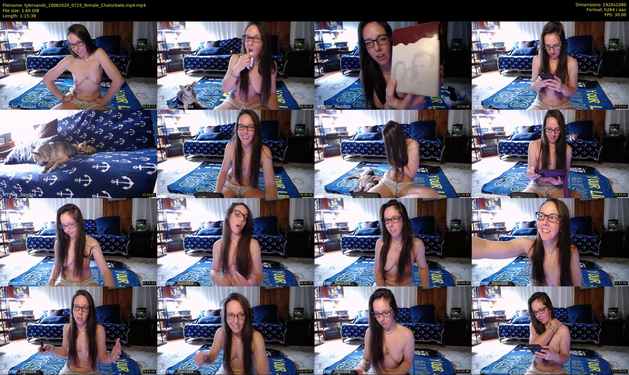 tylersands — 76 minute Chaturbate female cam show recording, 1080p, Jun 10, 2020