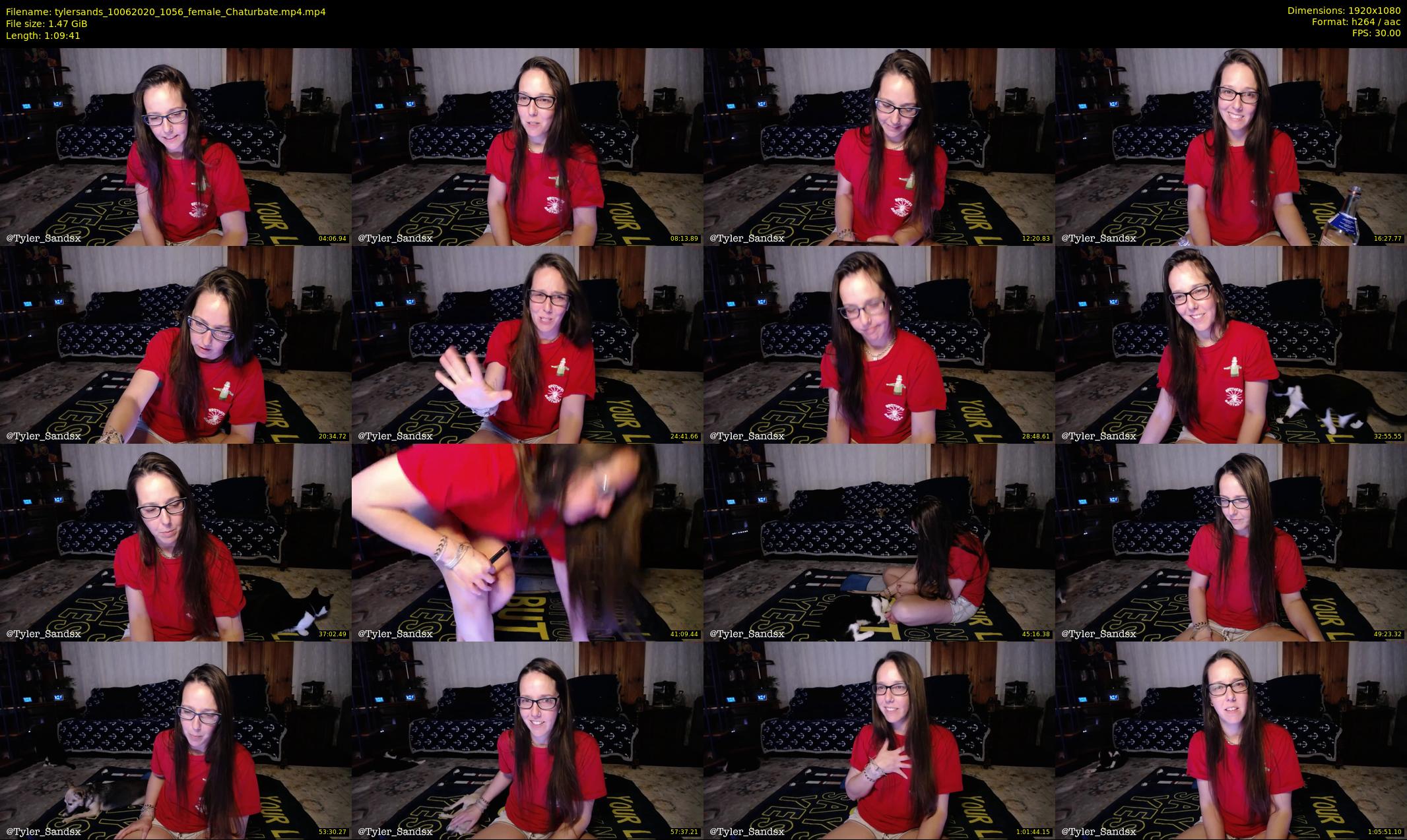 tylersands — 70 minute Chaturbate female cam show recording, 1080p, Jun 10, 2020