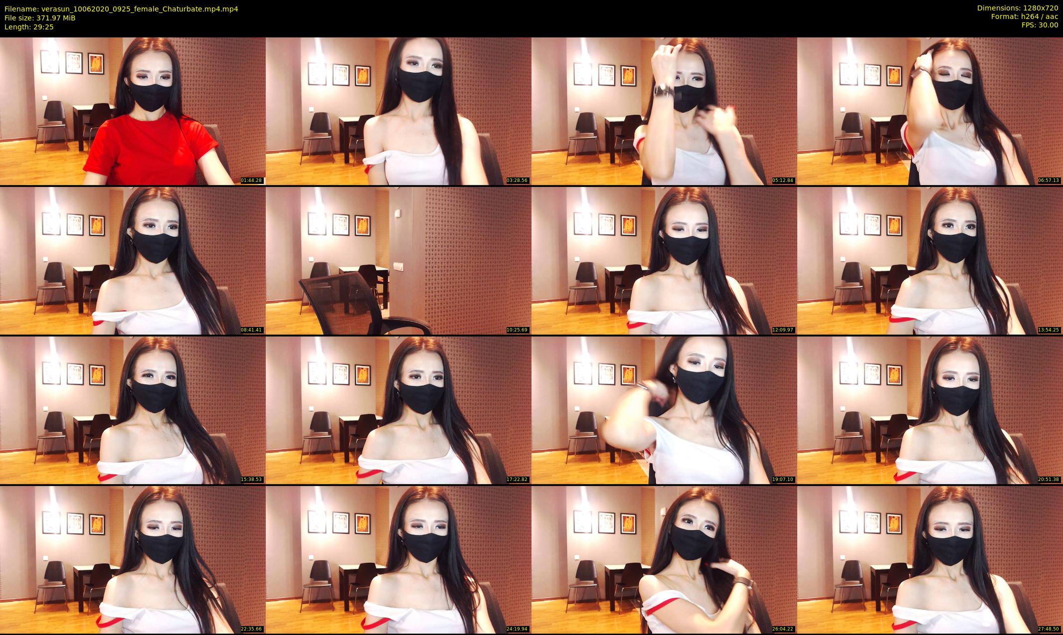 verasun — 30 minute Chaturbate female cam show recording, 720p, Jun 10, 2020