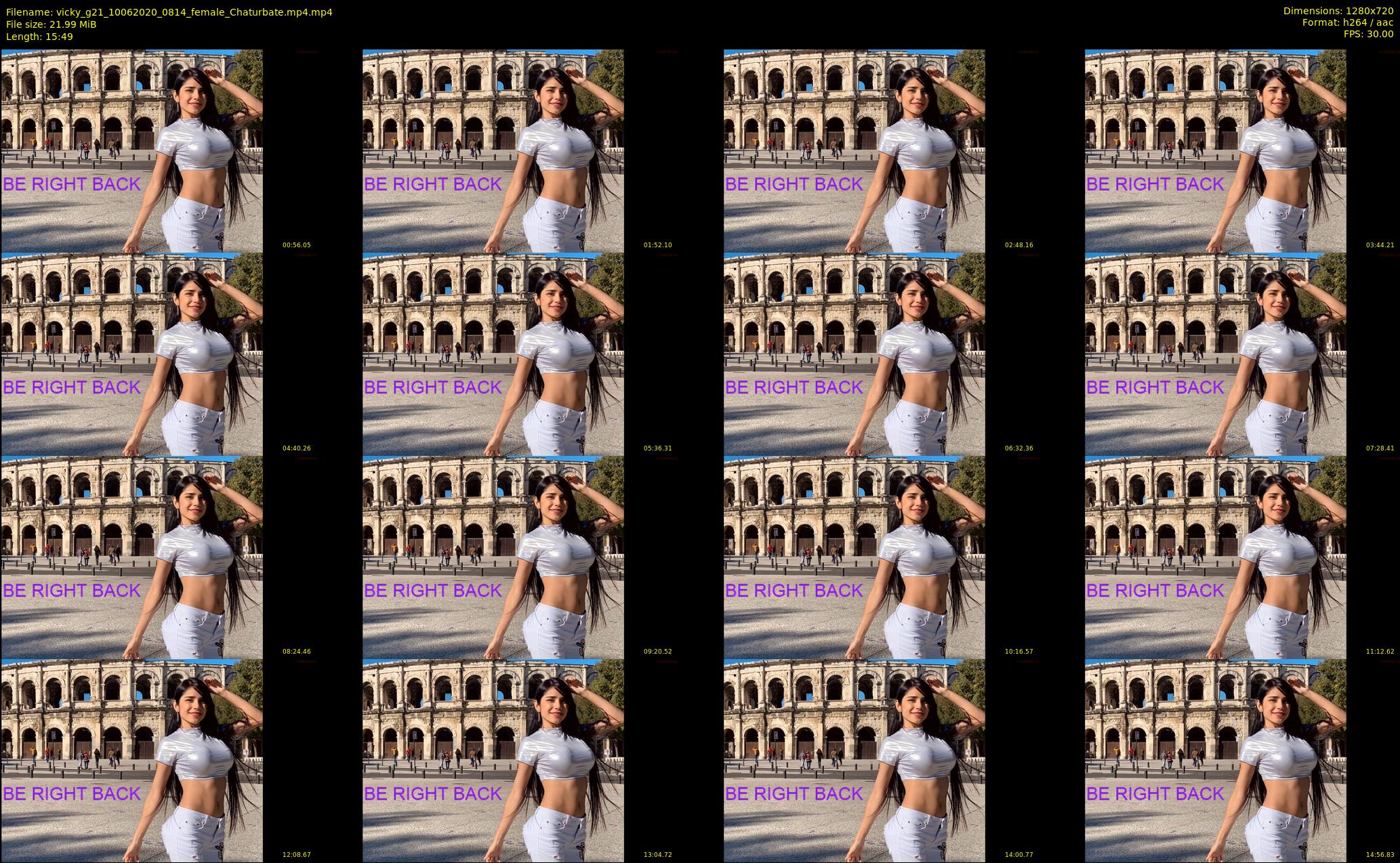 vicky_g21 — 16 minute Chaturbate female cam show recording, 720p, Jun 10, 2020