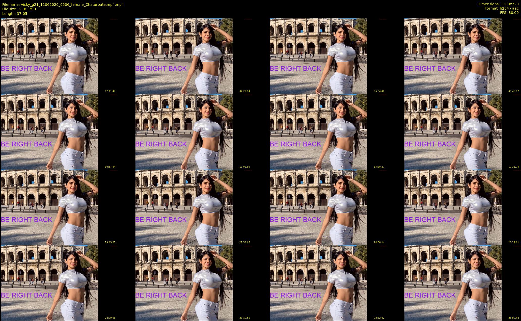 vicky_g21 — 38 minute Chaturbate female cam show recording, 720p, Jun 11, 2020