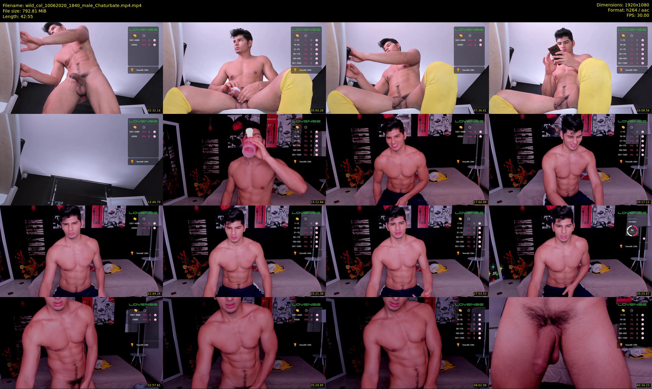 wild_col — 43 minute Chaturbate male cam show recording, 1080p, Jun 10, 2020