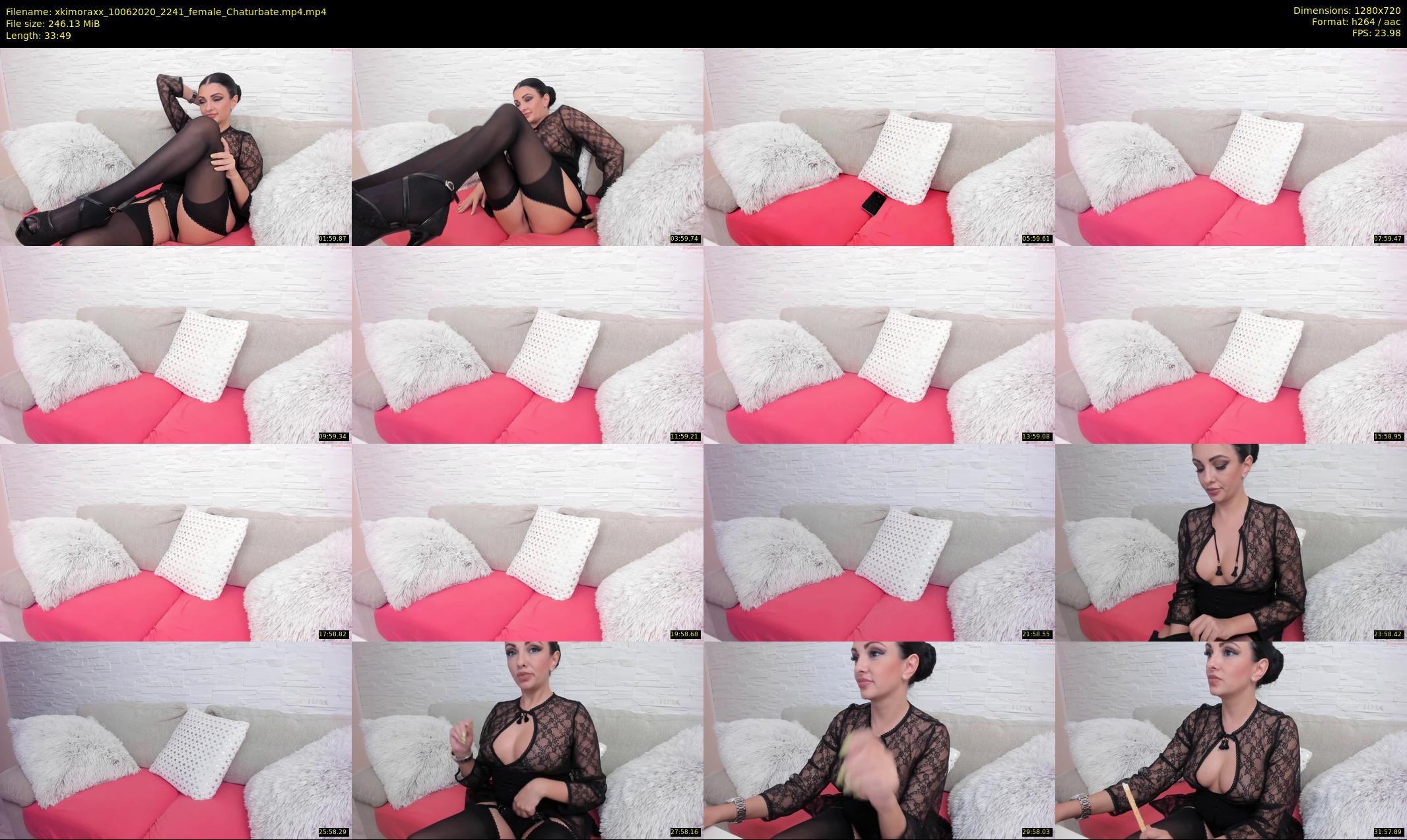xkimoraxx — 34 minute Chaturbate female cam show recording, 720p, Jun 10, 2020