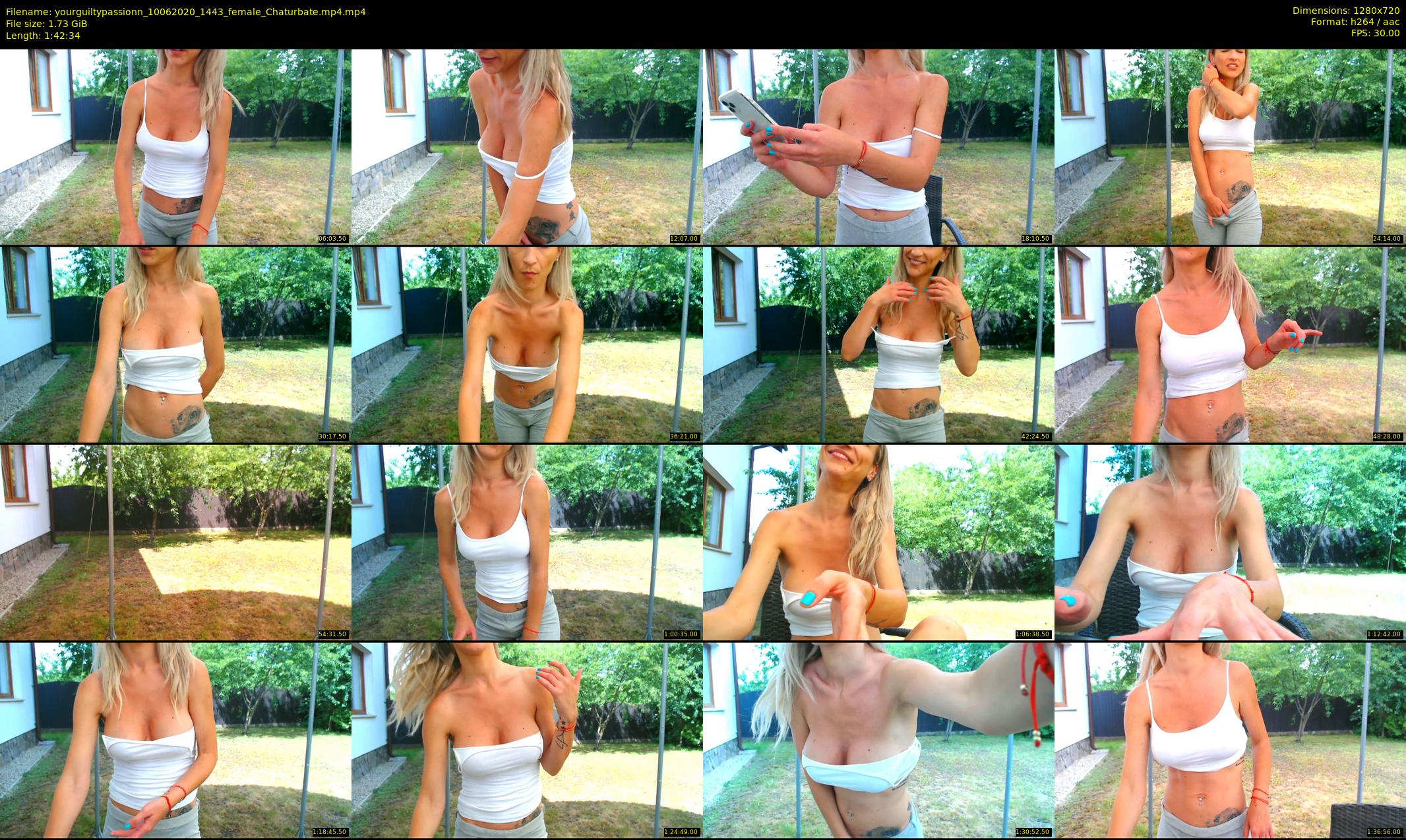yourguiltypassionn — 103 minute Chaturbate female cam show recording, 720p, Jun 10, 2020