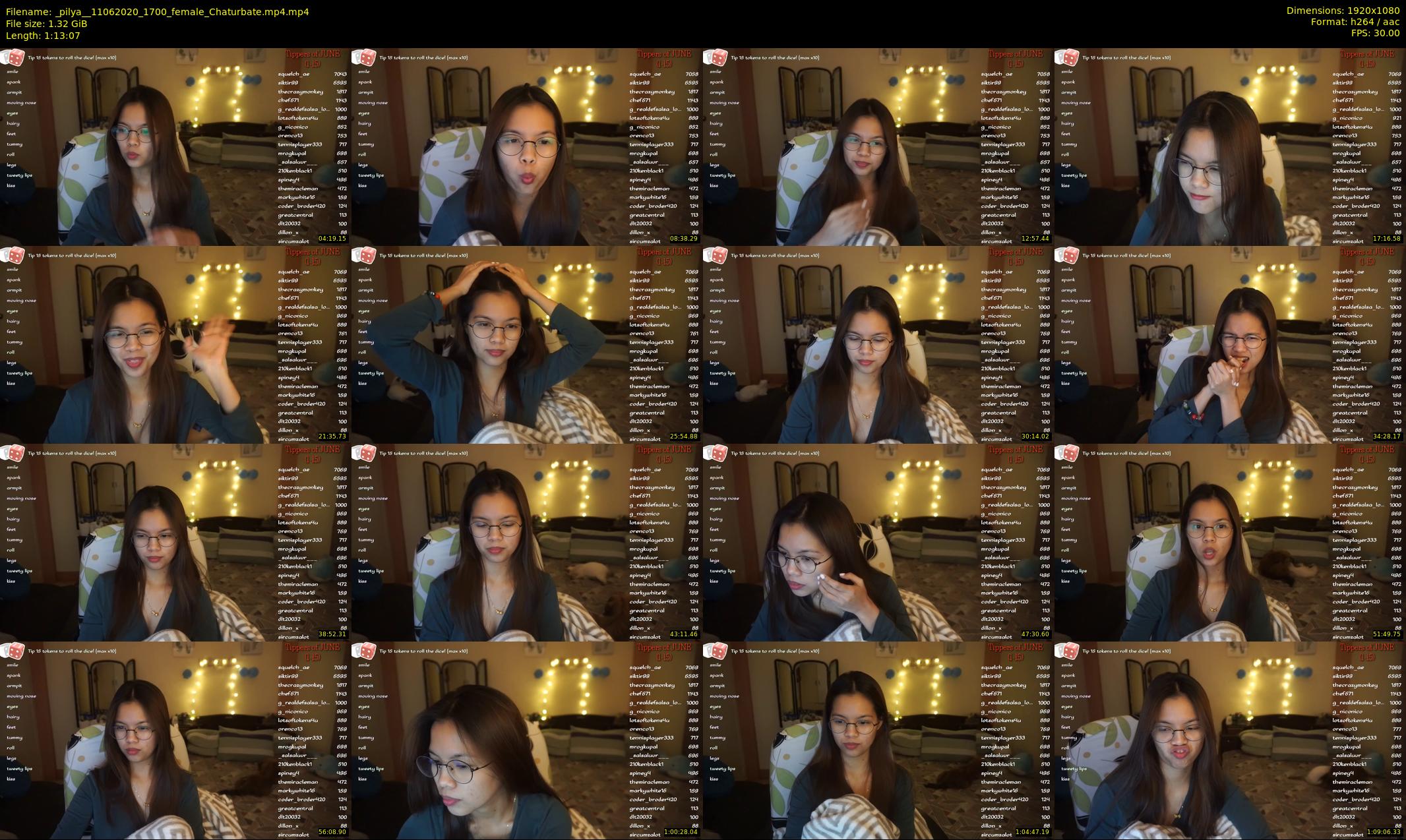 _pilya_ — 74 minute Chaturbate female cam show recording, 1080p, Jun 11, 2020