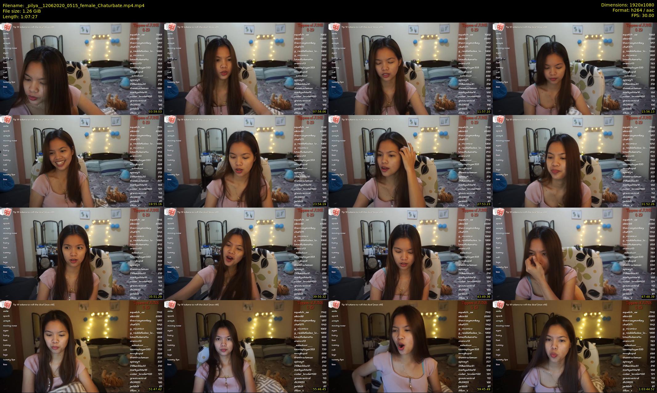 _pilya_ — 68 minute Chaturbate female cam show recording, 1080p, Jun 12, 2020
