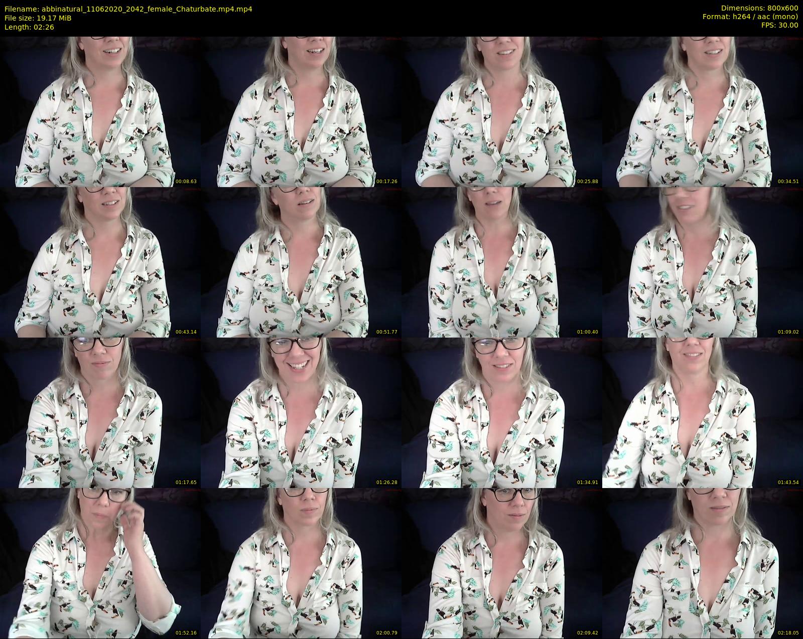 abbinatural — 3 minute Chaturbate female cam show recording, 480p, Jun 11, 2020