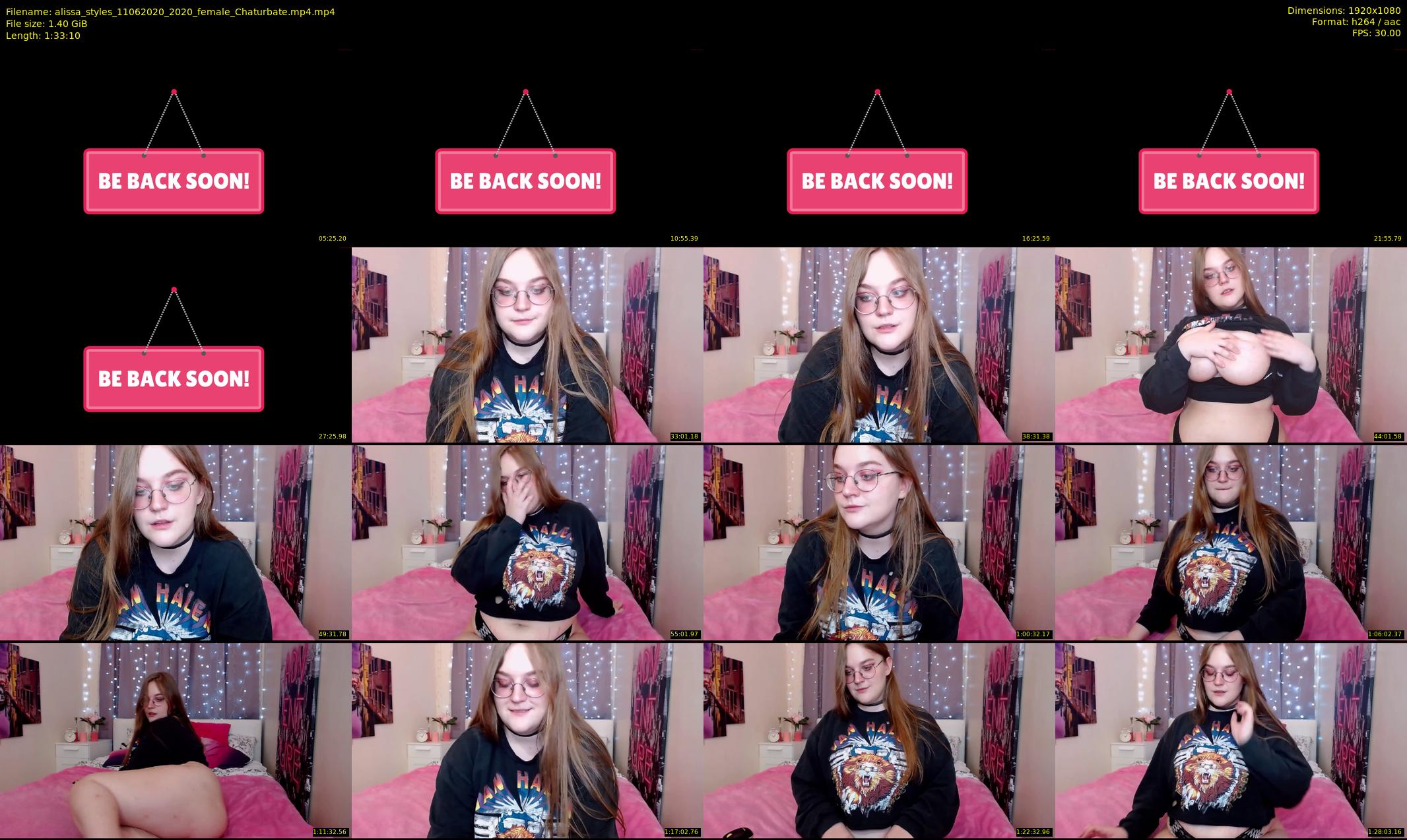alissa_styles — 94 minute Chaturbate female cam show recording, 1080p, Jun 11, 2020