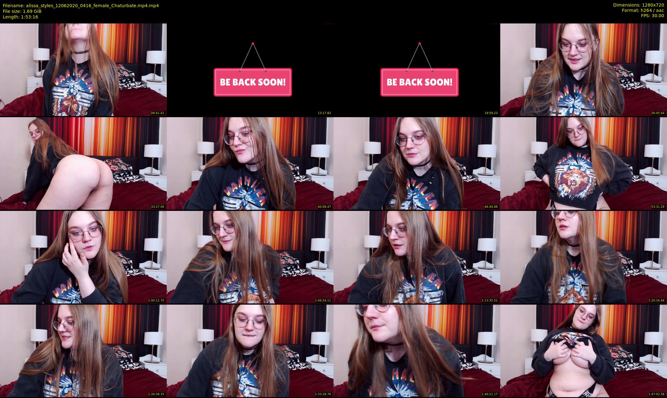 alissa_styles — 114 minute Chaturbate female cam show recording, 720p, Jun 12, 2020