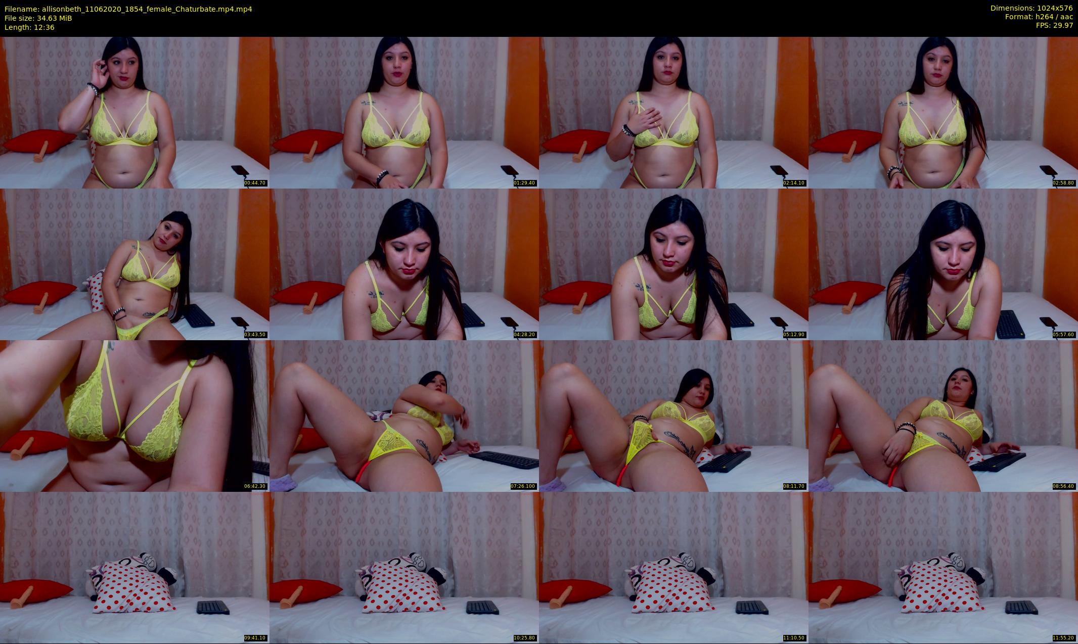 allisonbeth — 13 minute Chaturbate female cam show recording, 480p, Jun 11, 2020
