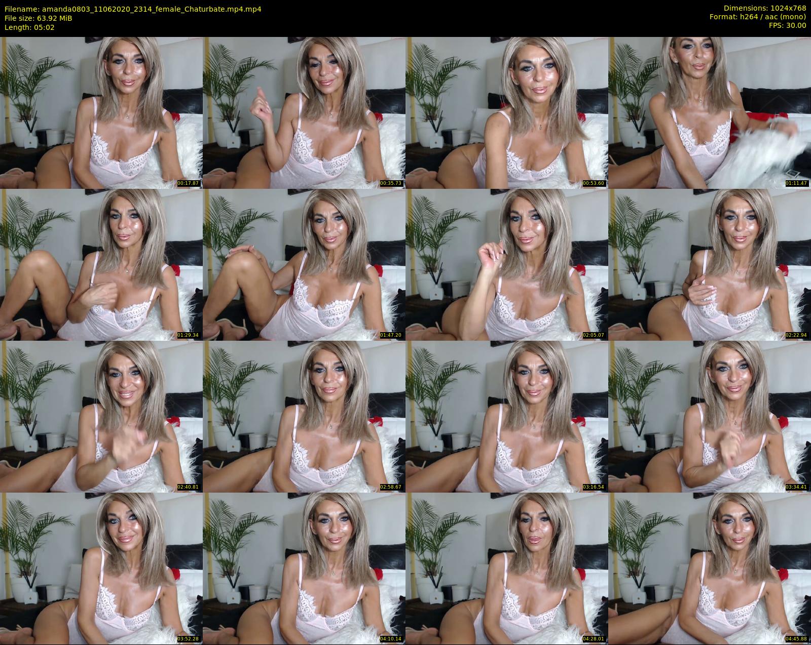 amanda0803 — 6 minute Chaturbate female cam show recording, 720p, Jun 11, 2020