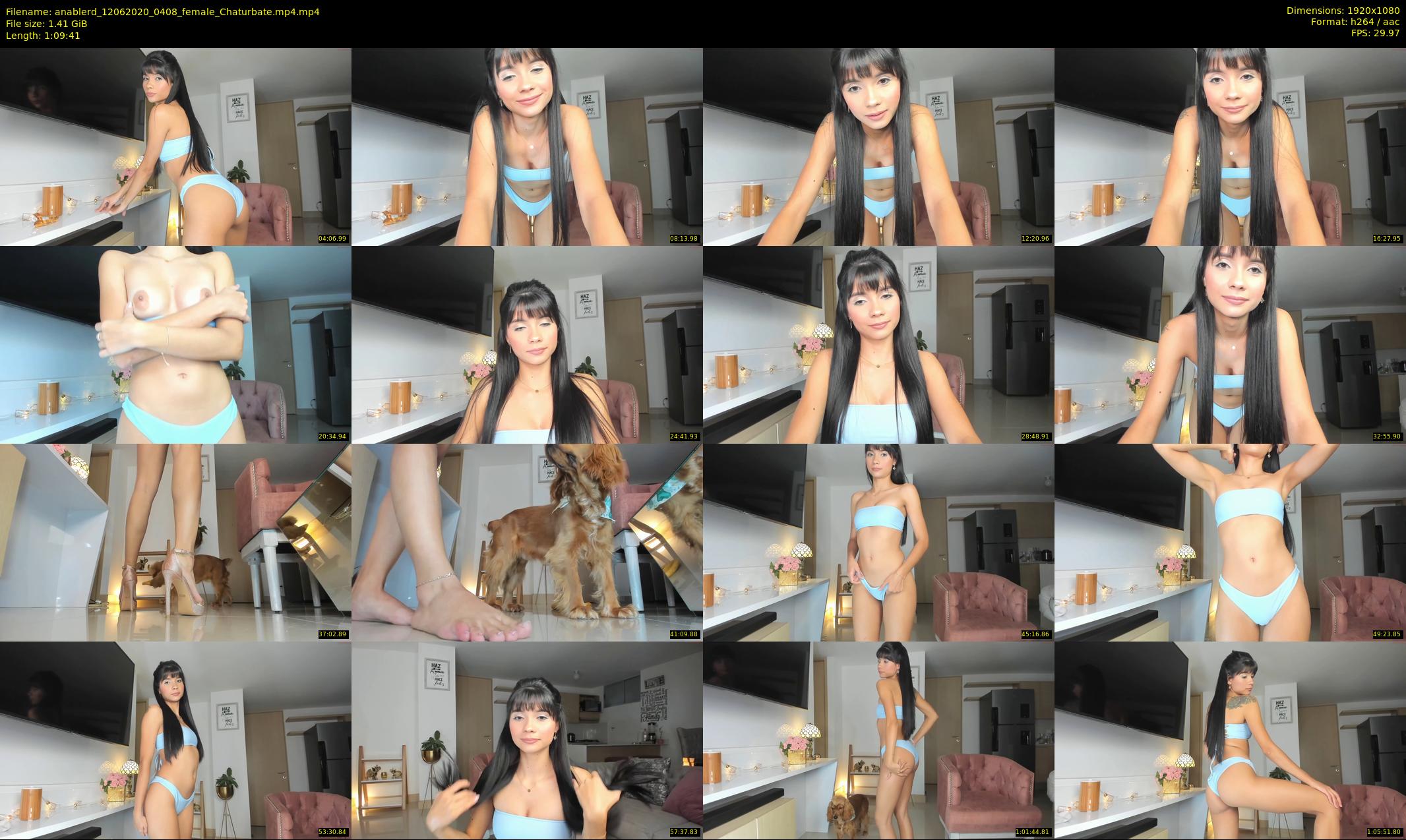 anablerd — 70 minute Chaturbate female cam show recording, 1080p, Jun 12, 2020