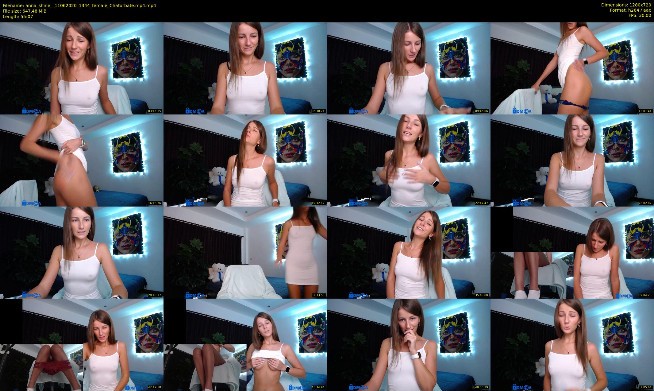 anna_shine_ — 56 minute Chaturbate female cam show recording, 720p, Jun 11, 2020