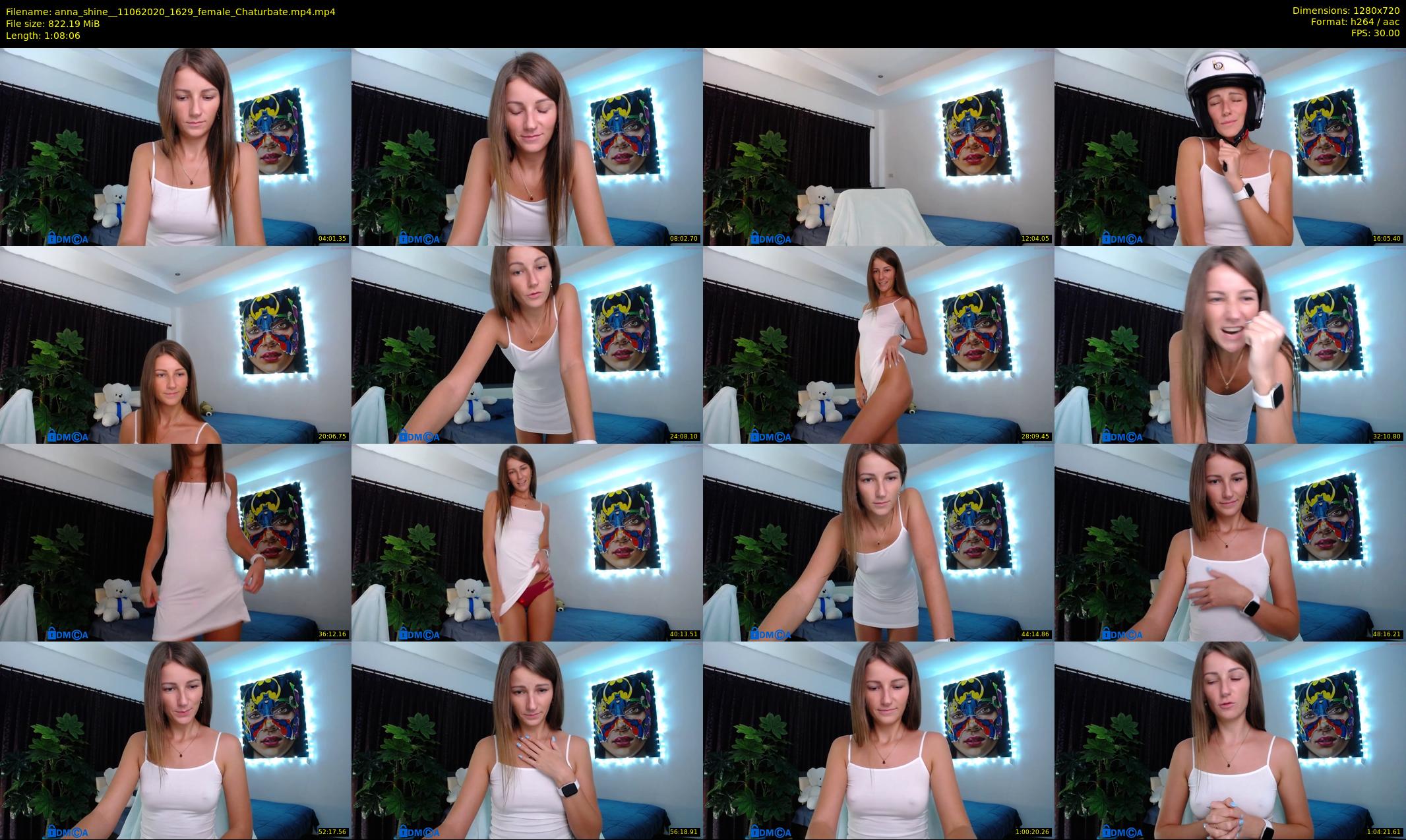 anna_shine_ — 69 minute Chaturbate female cam show recording, 720p, Jun 11, 2020