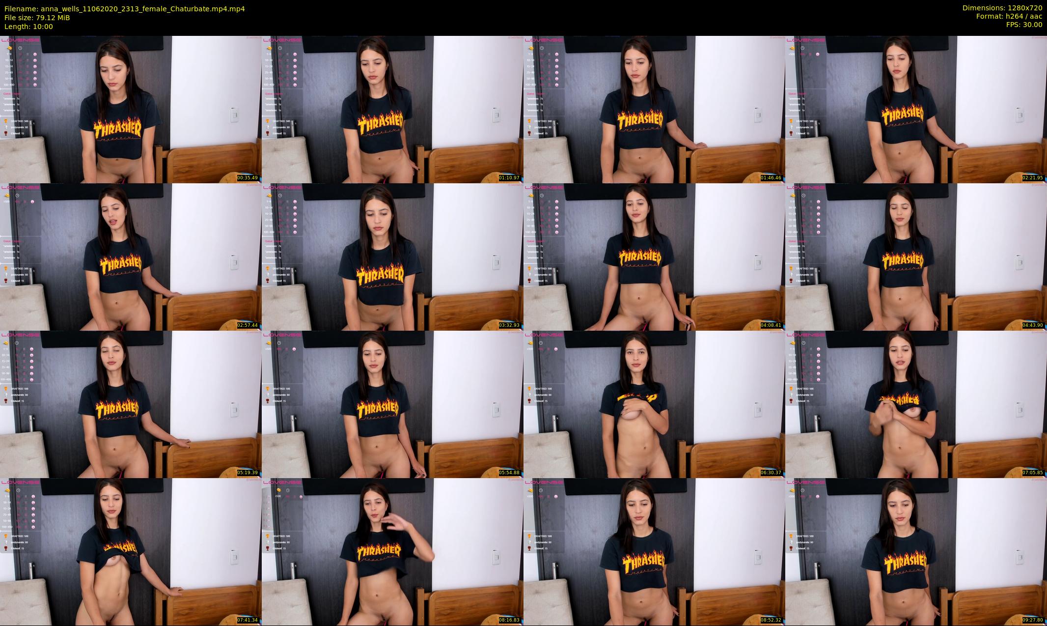 anna_wells — 10 minute Chaturbate female cam show recording, 720p, Jun 11, 2020