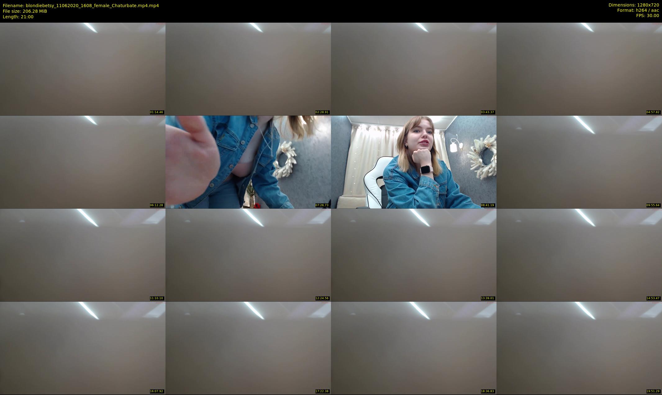 blondiebetsy — 21 minute Chaturbate female cam show recording, 720p, Jun 11, 2020